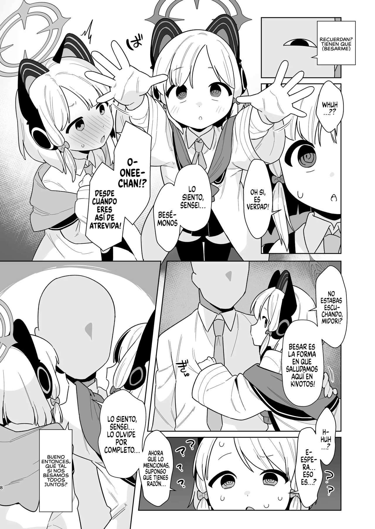 BluArch Saimin-bu 2 ~Saiba Midori &amp; Momoi Hen~ | The Blue Archive Mind Control Club ~Gamer Twins Chapter~ page 7 full