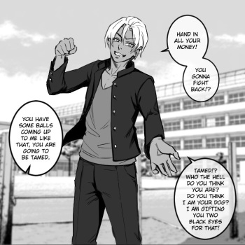 Delinquent to Shy Girl cover