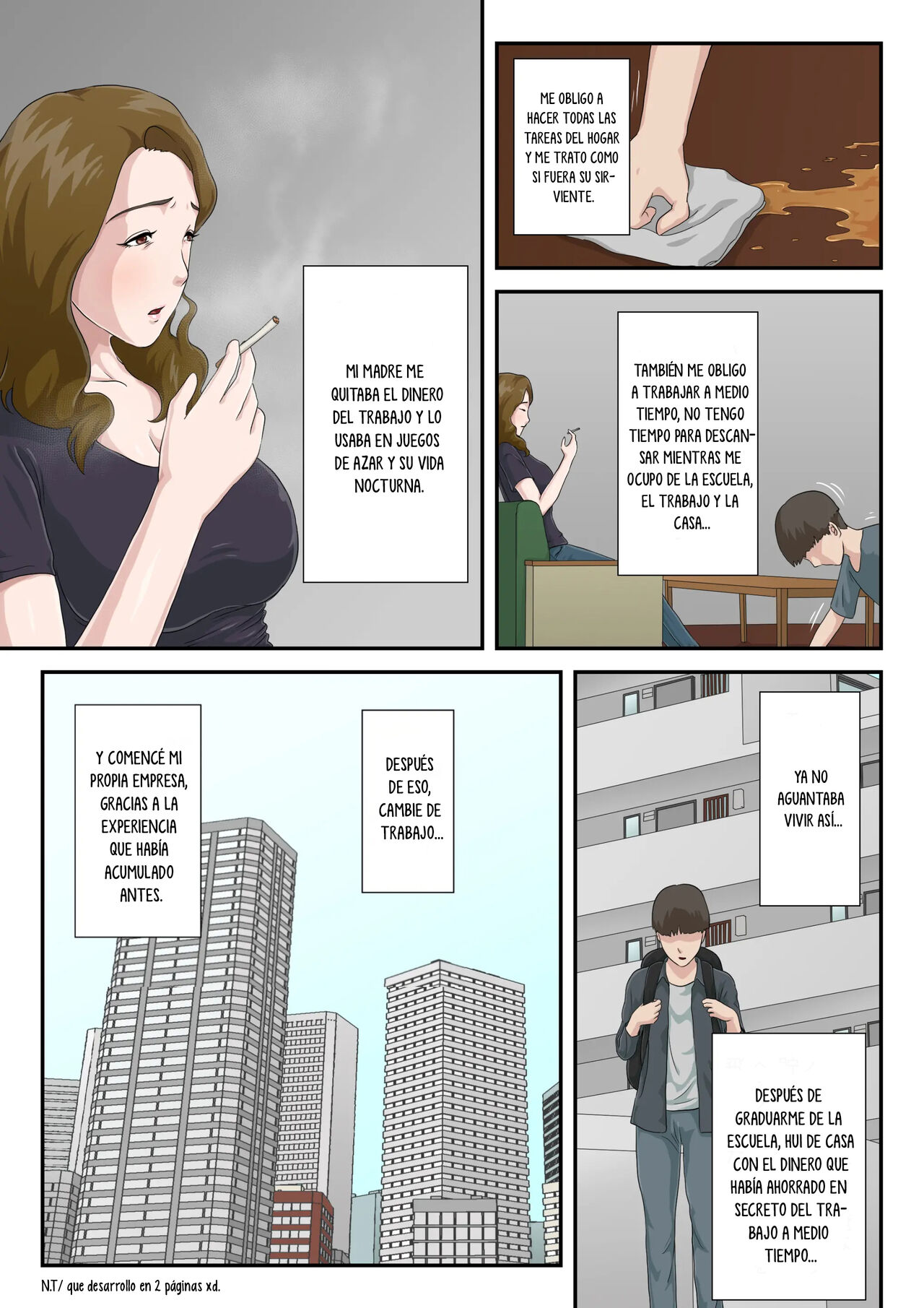 La Historia De Cómo Convertí A Mi Madre, A La Que Odiaba, En Una Ama De Casa Desnuda. page 4 full