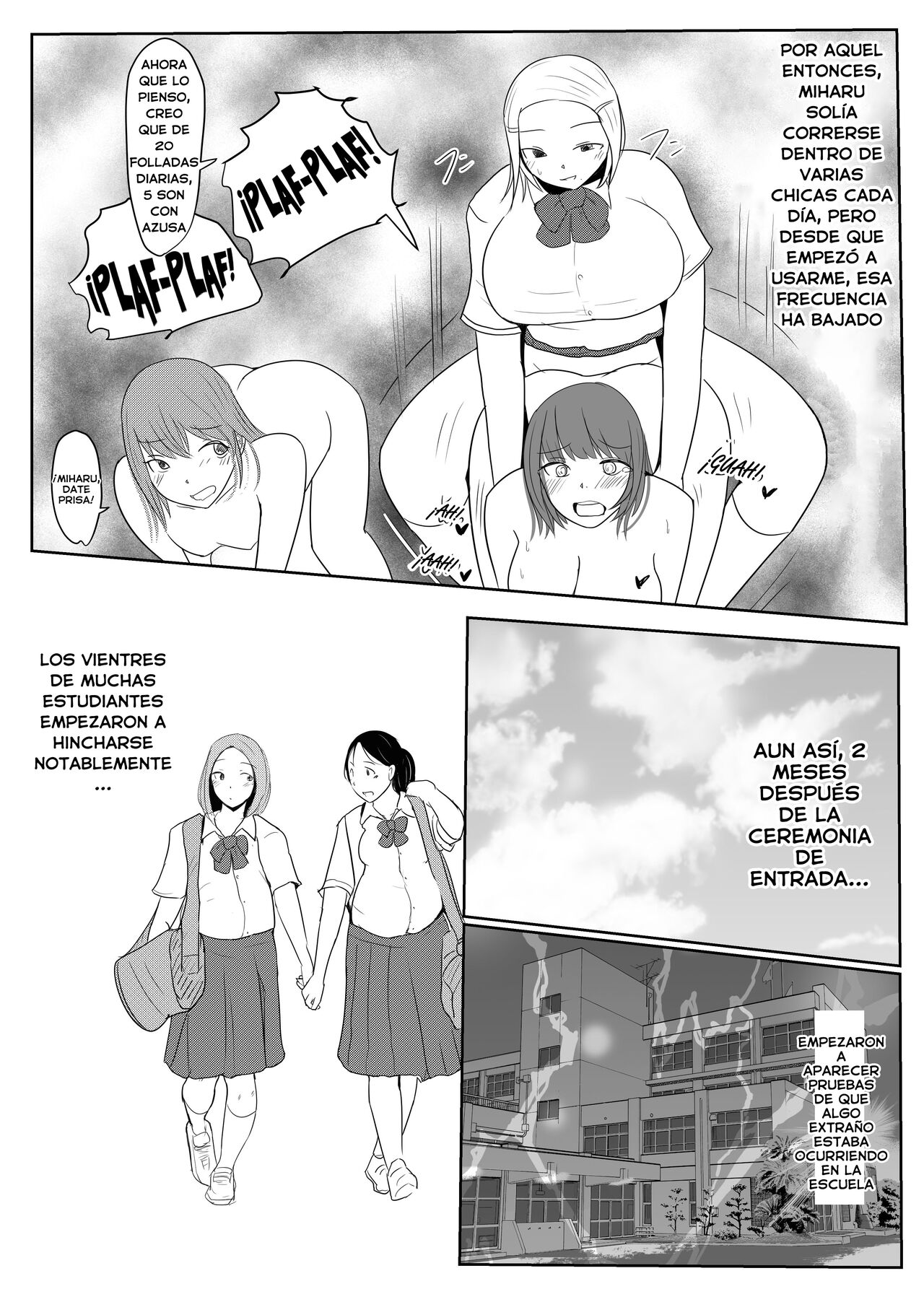 Diario de Apareamiento de Yarichin Futanarikko - Parte 3 | Edicion JK Episodio 2 page 6 full