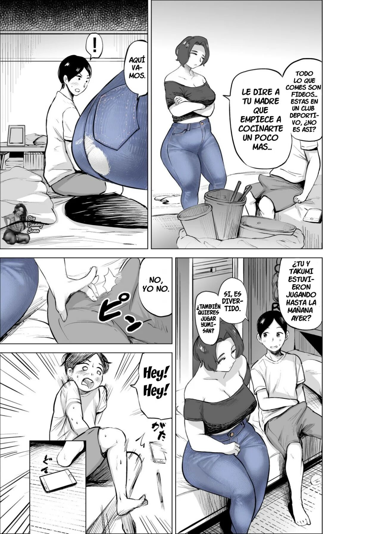 LA MAMA DE MI AMIGO QUE USA UNOS JEANS DA MIEDO PERO ESTA BENDECIDA CON UN GRAN TRASERO page 8 full