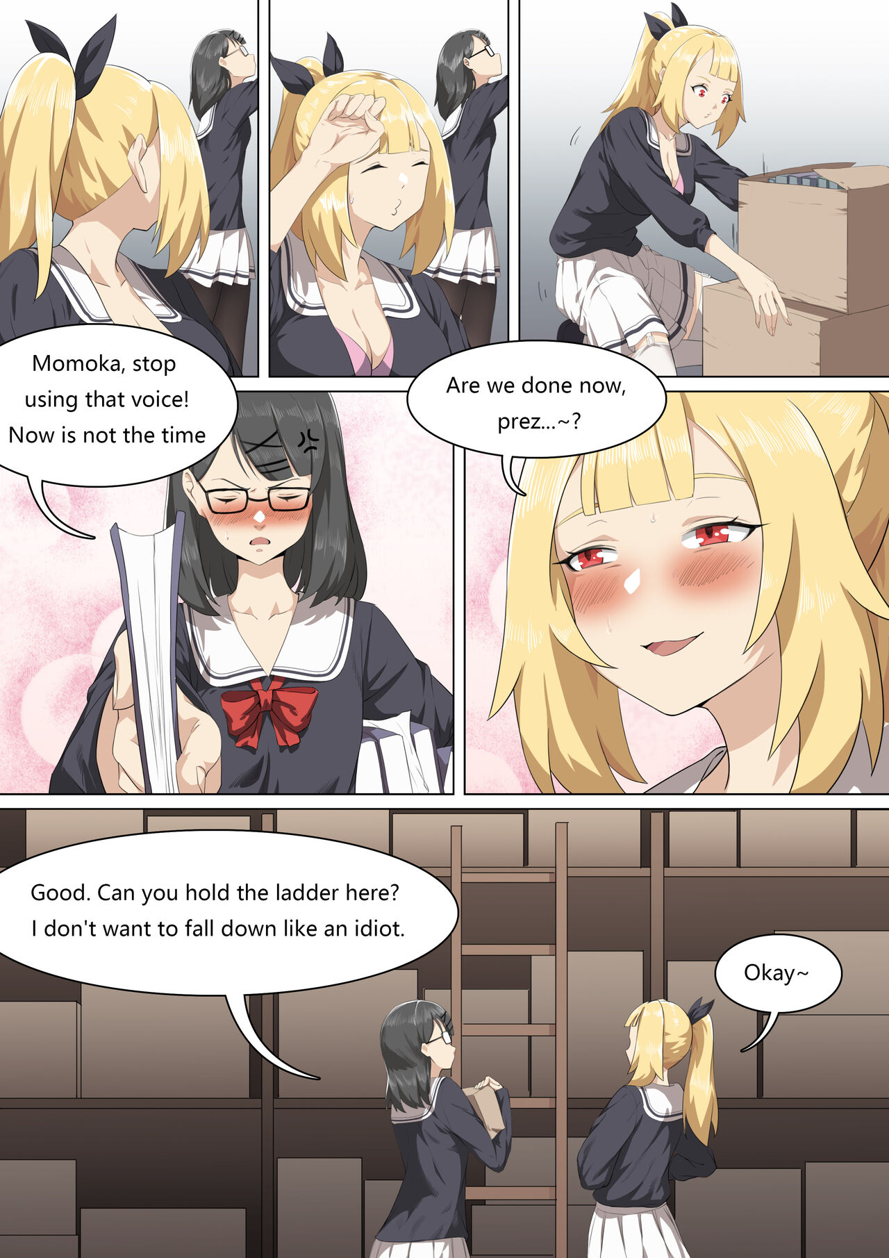 werewolf girl academy, V page 2 full