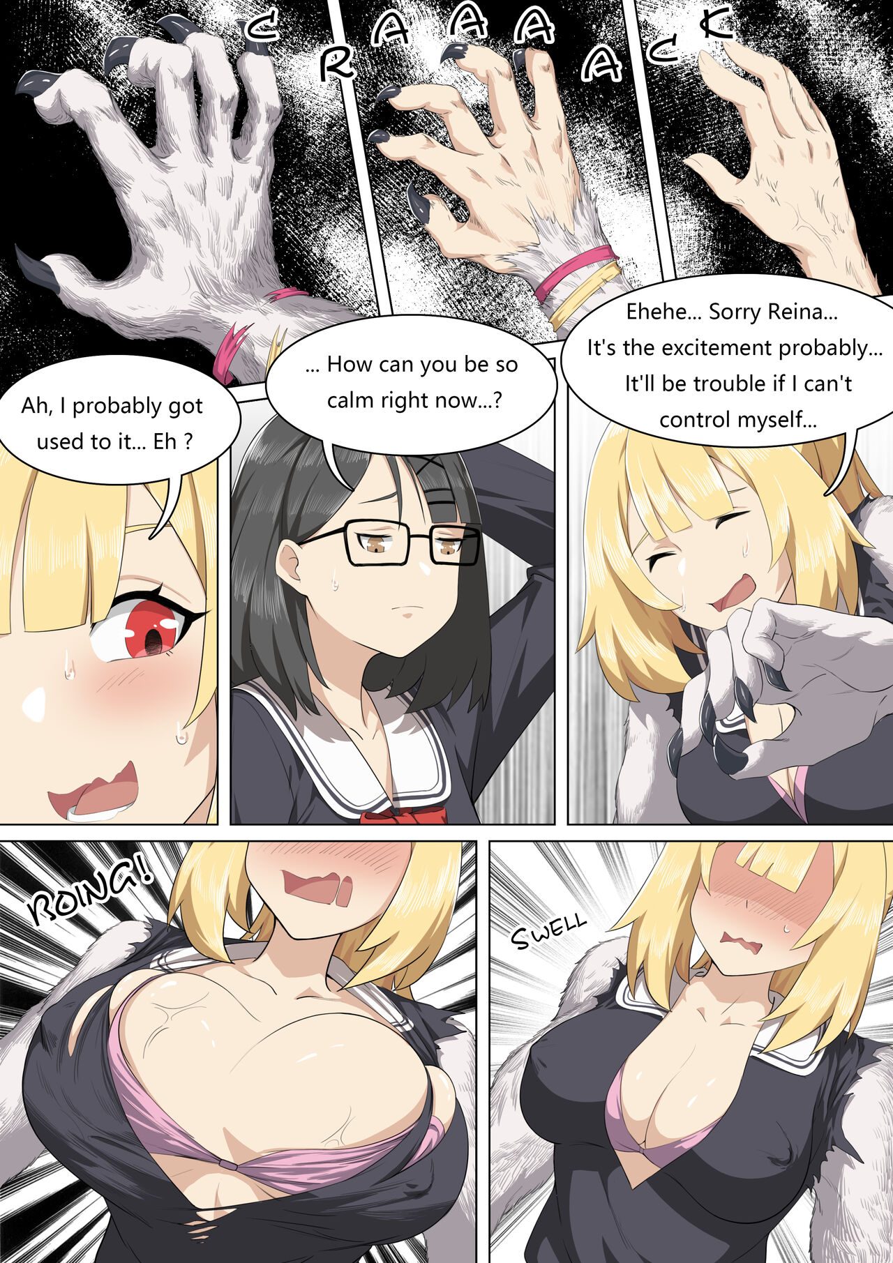 werewolf girl academy, V page 6 full