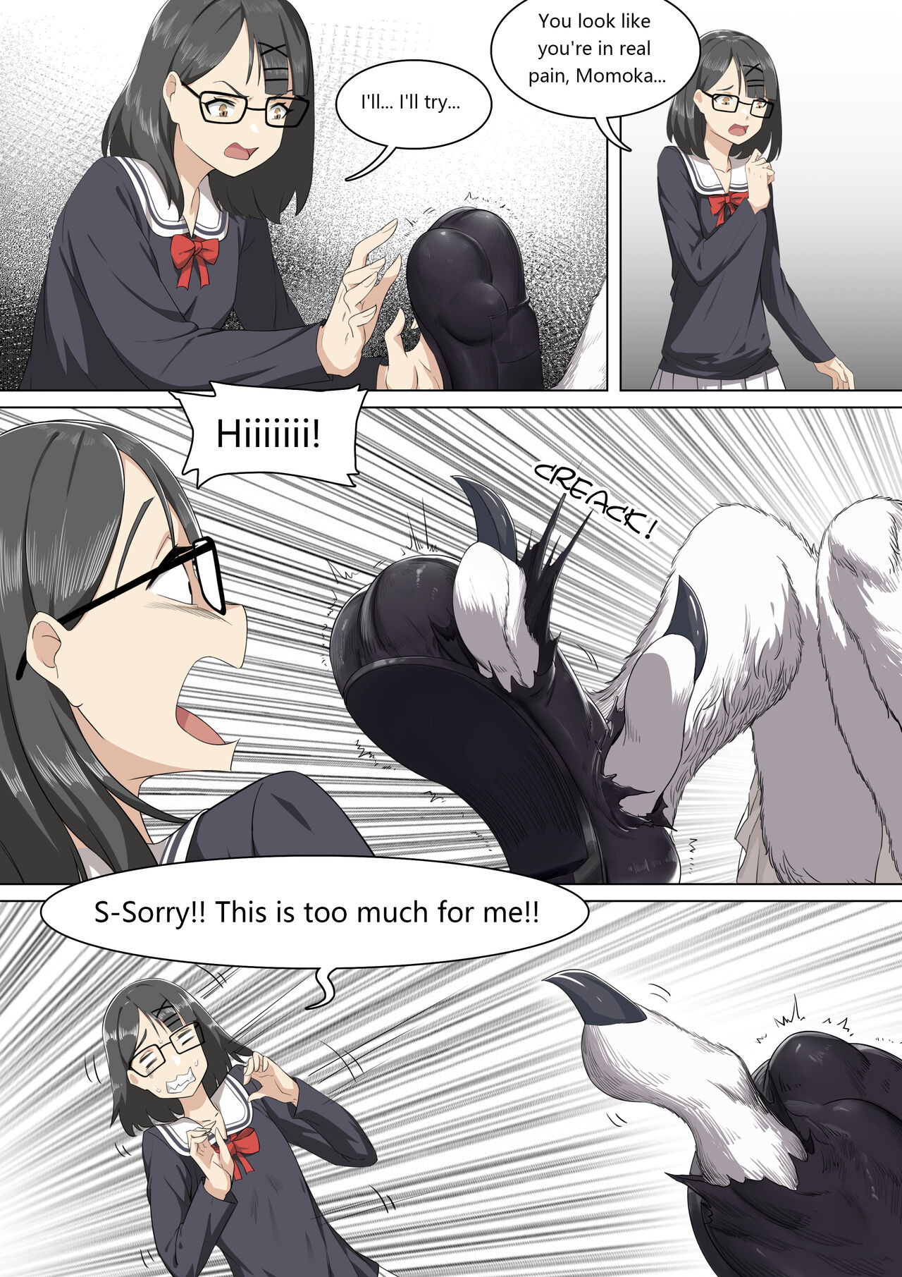 werewolf girl academy, V page 9 full