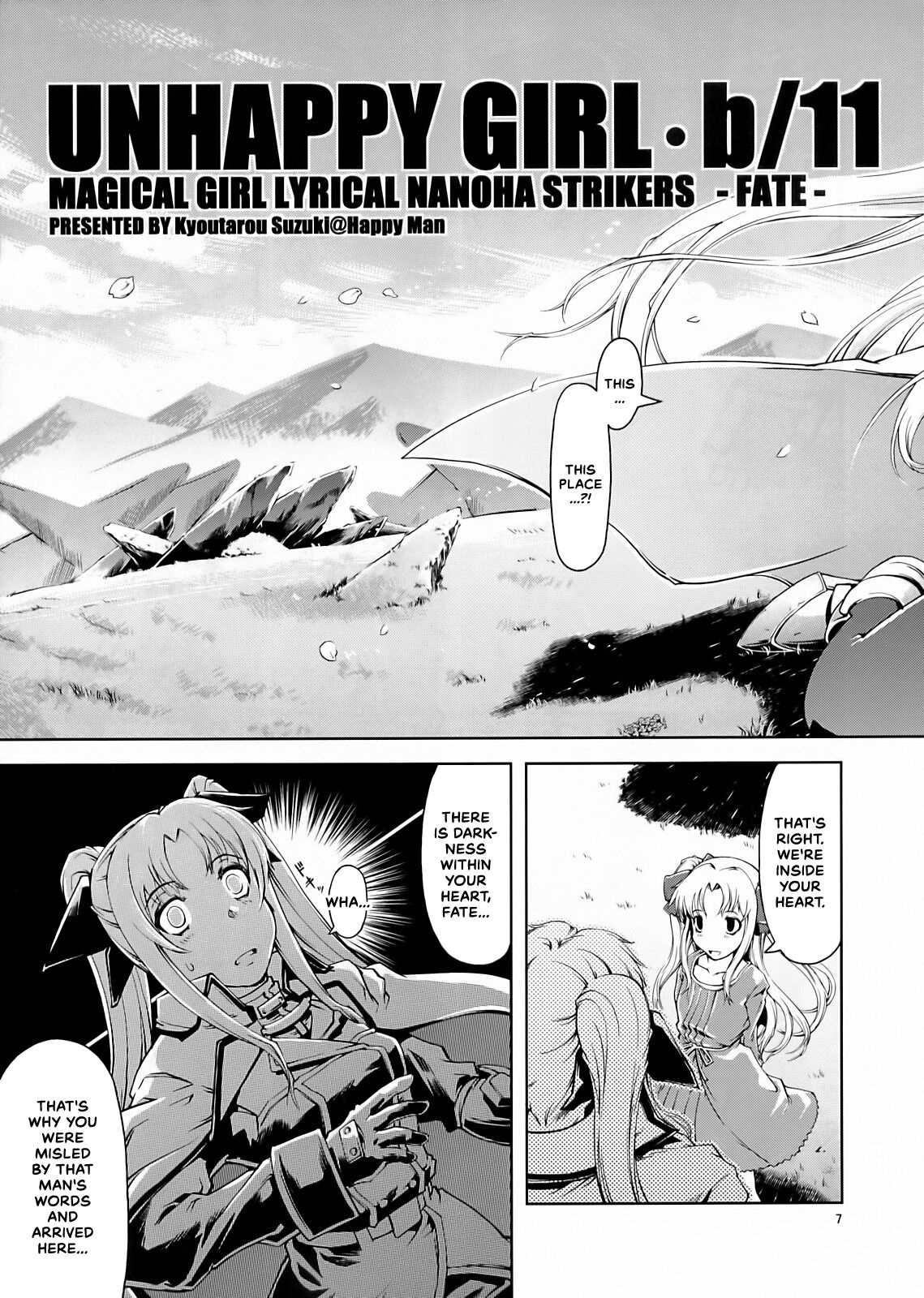 UNHAPPY GIRL b/11 page 7 full