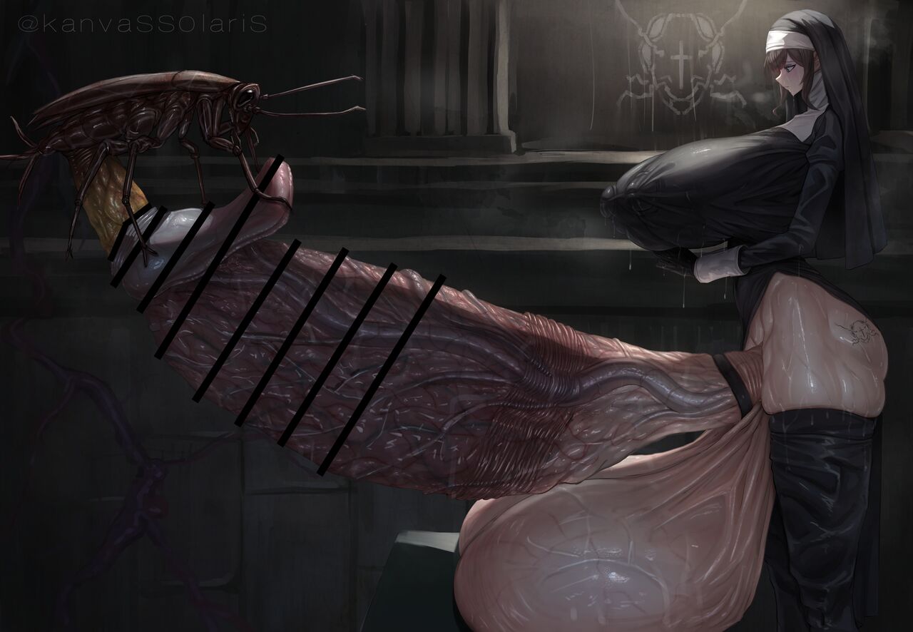 "Futanari sister・Urethral fuck by Insect" page 6 full