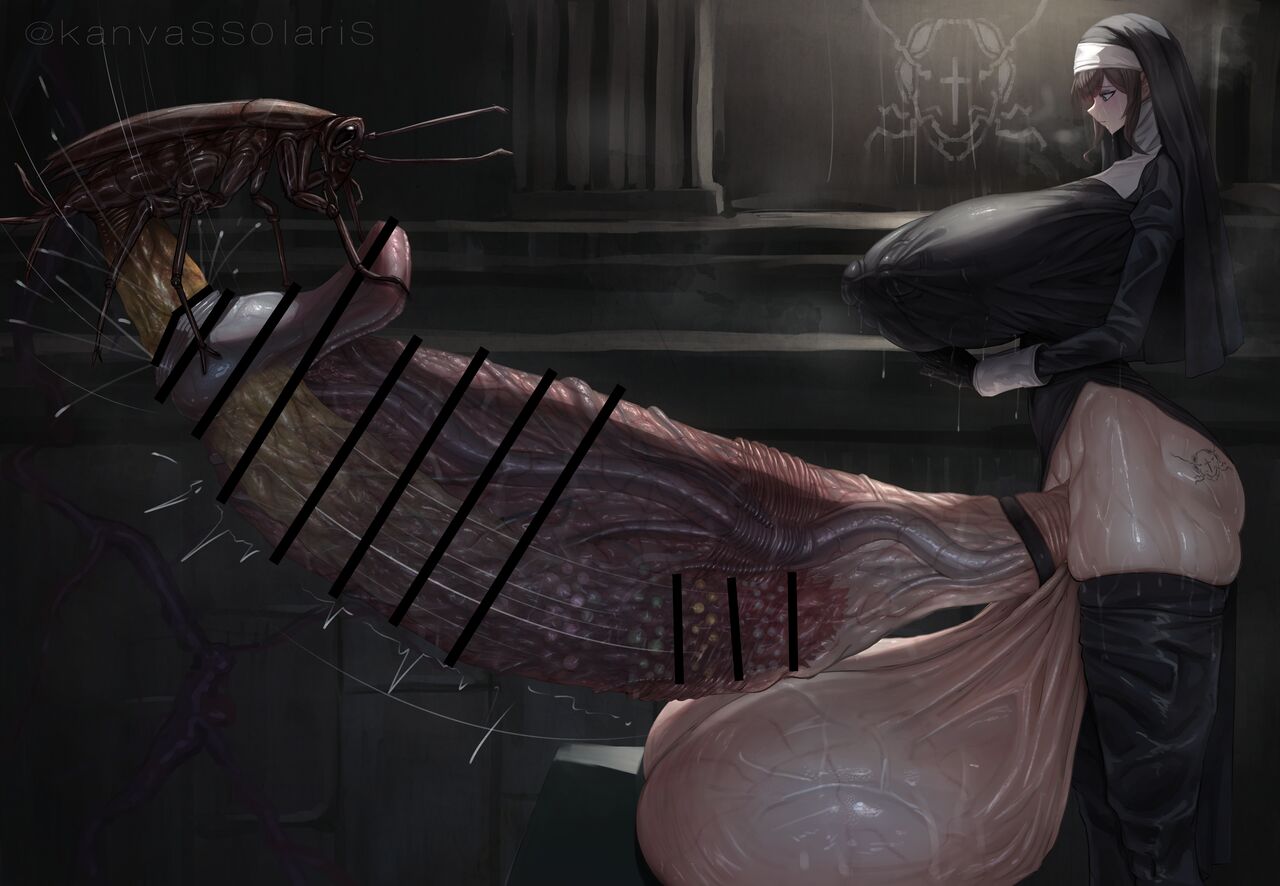 "Futanari sister・Urethral fuck by Insect" page 8 full