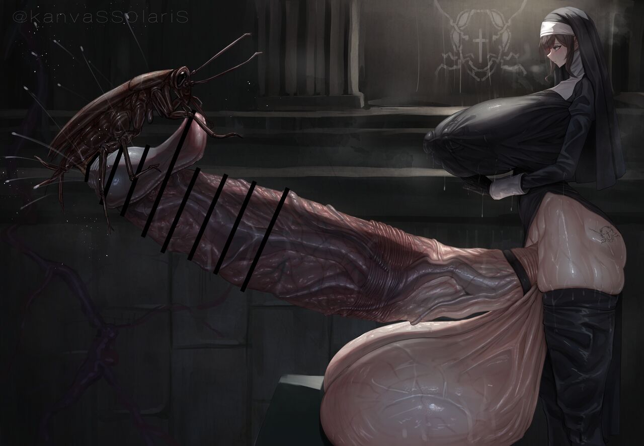 "Futanari sister・Urethral fuck by Insect" page 9 full