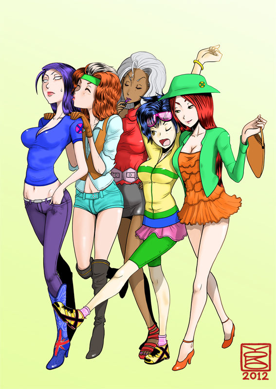 Superheroines in heat page 7 full