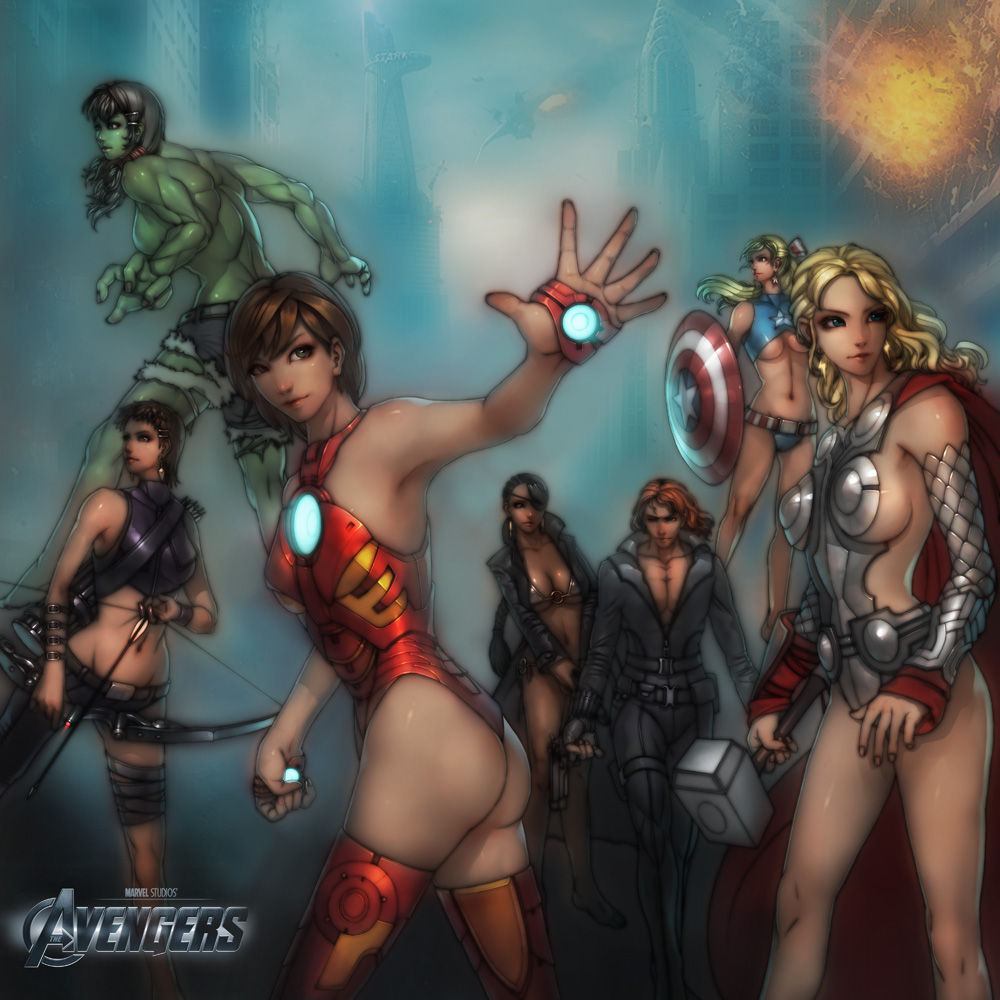 Superheroines in heat page 8 full