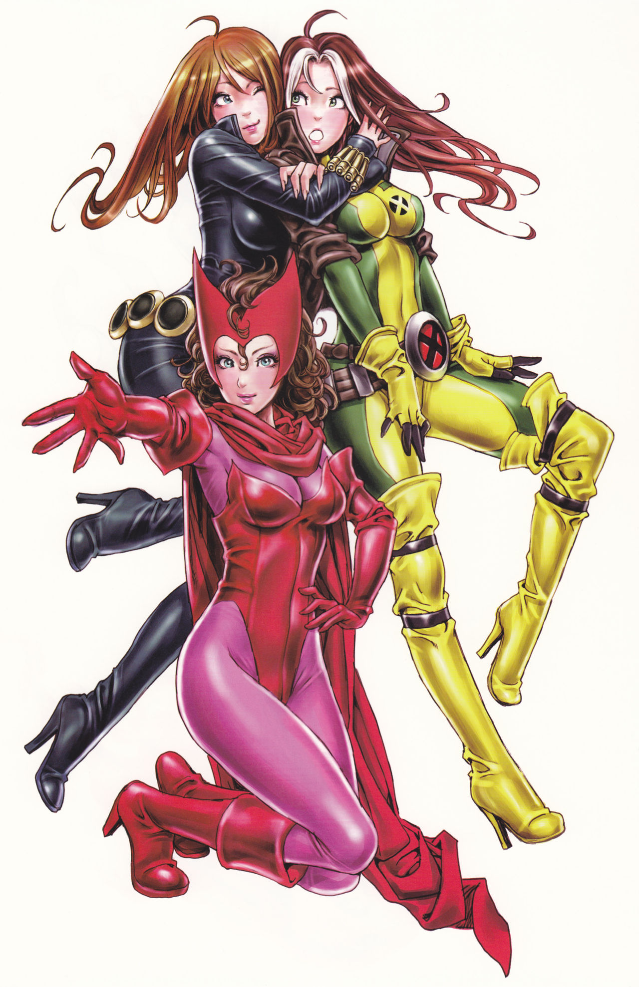 Superheroines in heat page 9 full