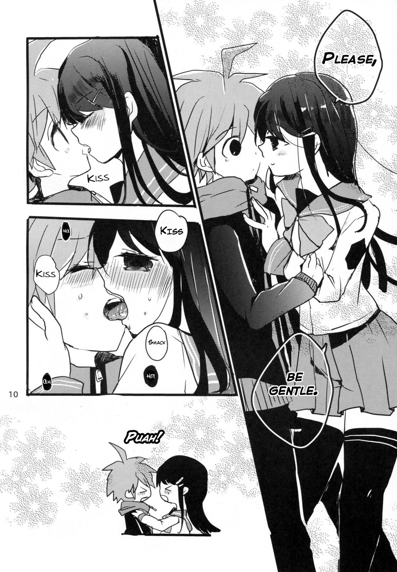 Naegi to Maizono-san ga Tsukiatteru Zentei no Manga page 9 full
