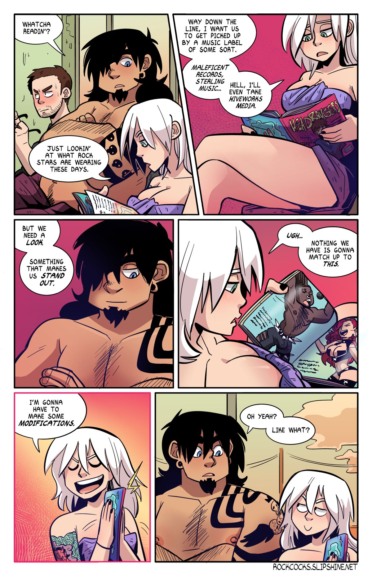 The Rock Cocks - Track 2: Showtime page 10 full