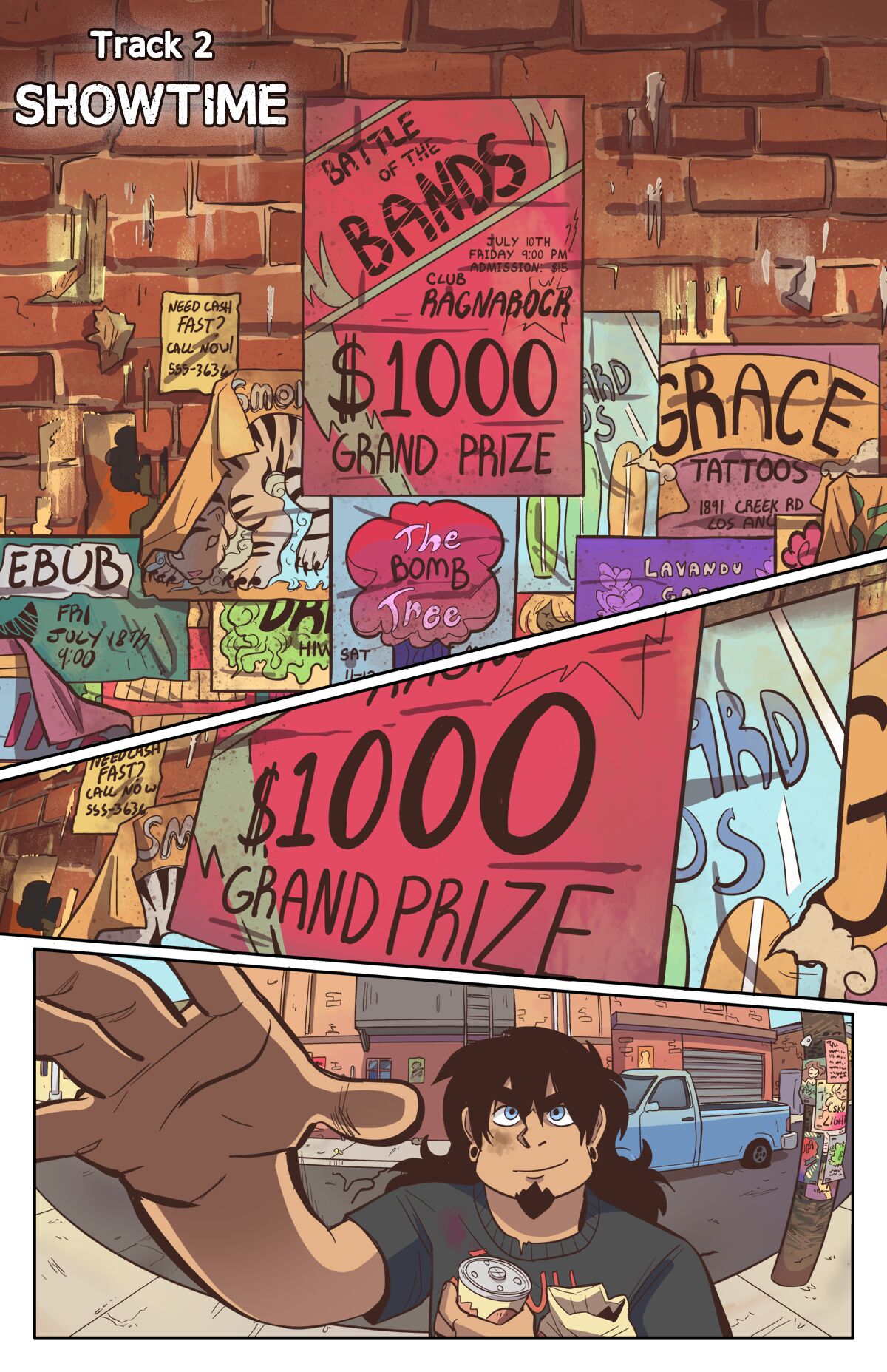The Rock Cocks - Track 2: Showtime page 3 full