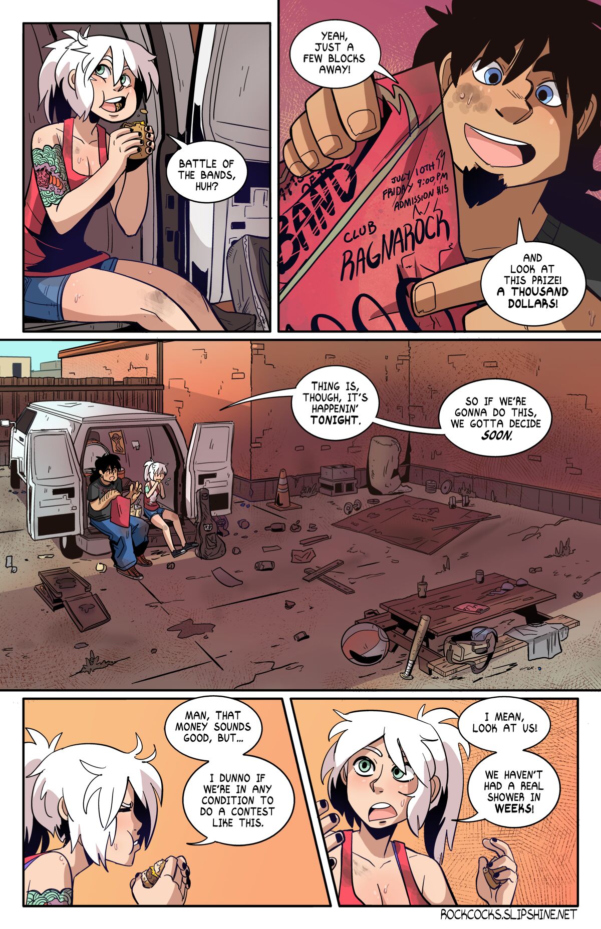The Rock Cocks - Track 2: Showtime page 5 full