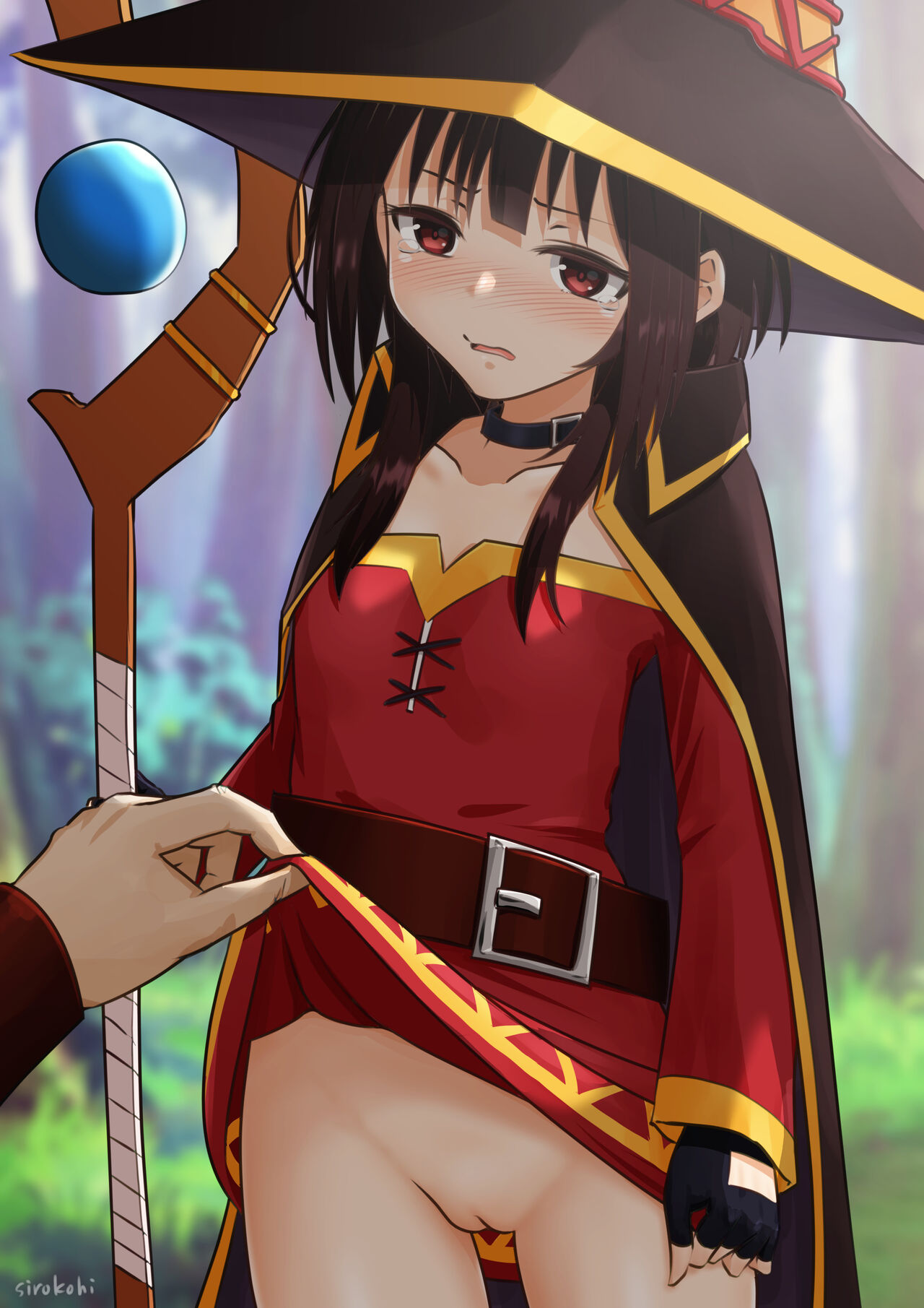 Party ni Irete Hoshii no ni Yubi o Irerarete Shimau Megumin page 6 full