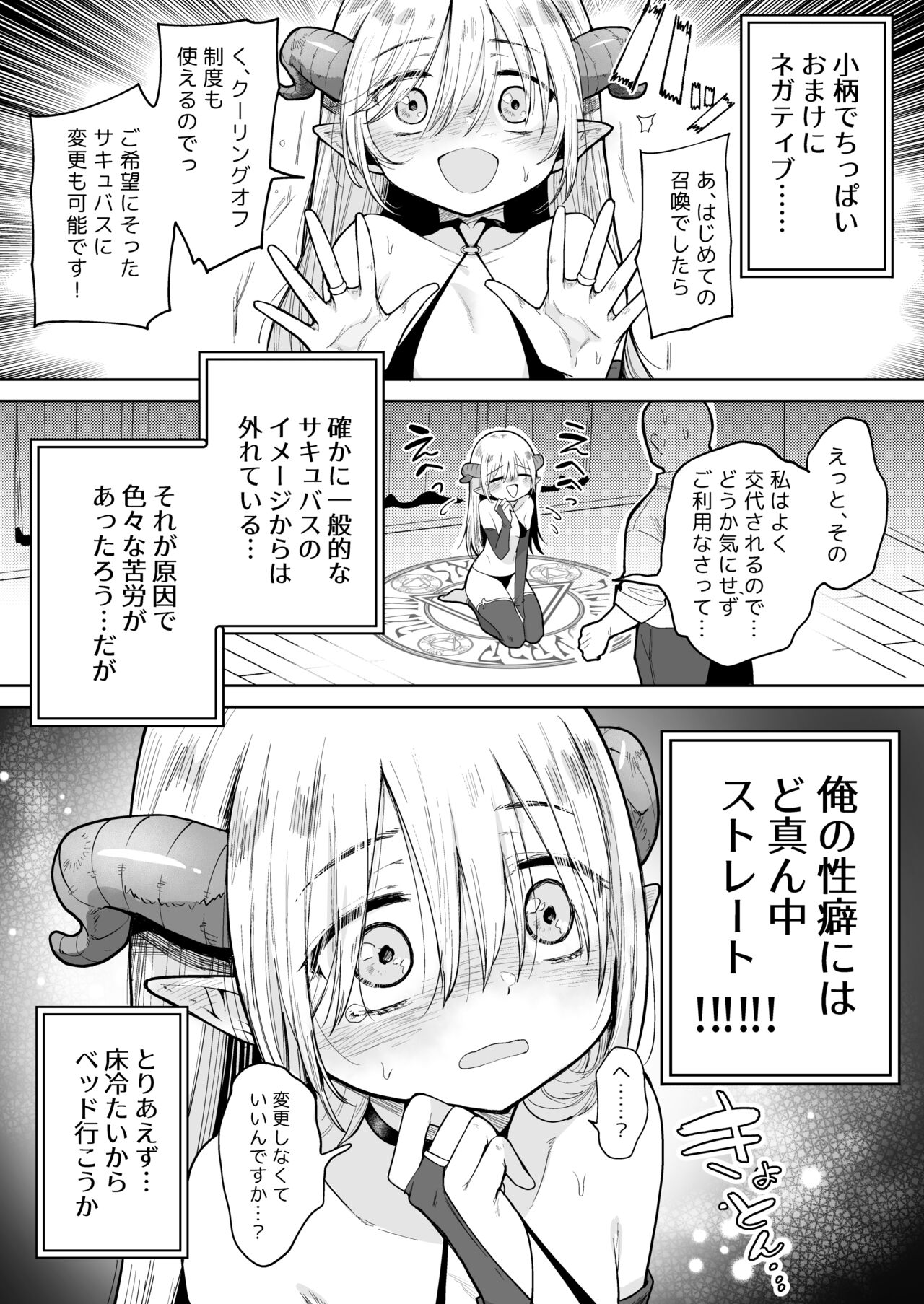 Negative Chippai  Succubus ga Kita. page 4 full