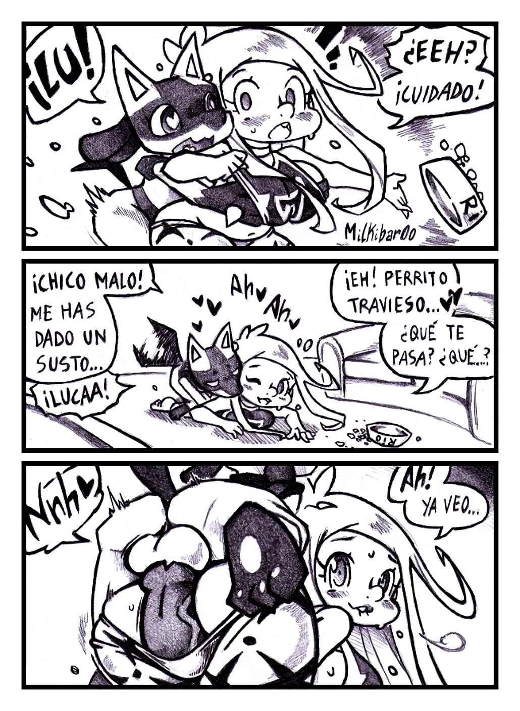 Cuidame al Lucario 1 &amp; 2 page 10 full