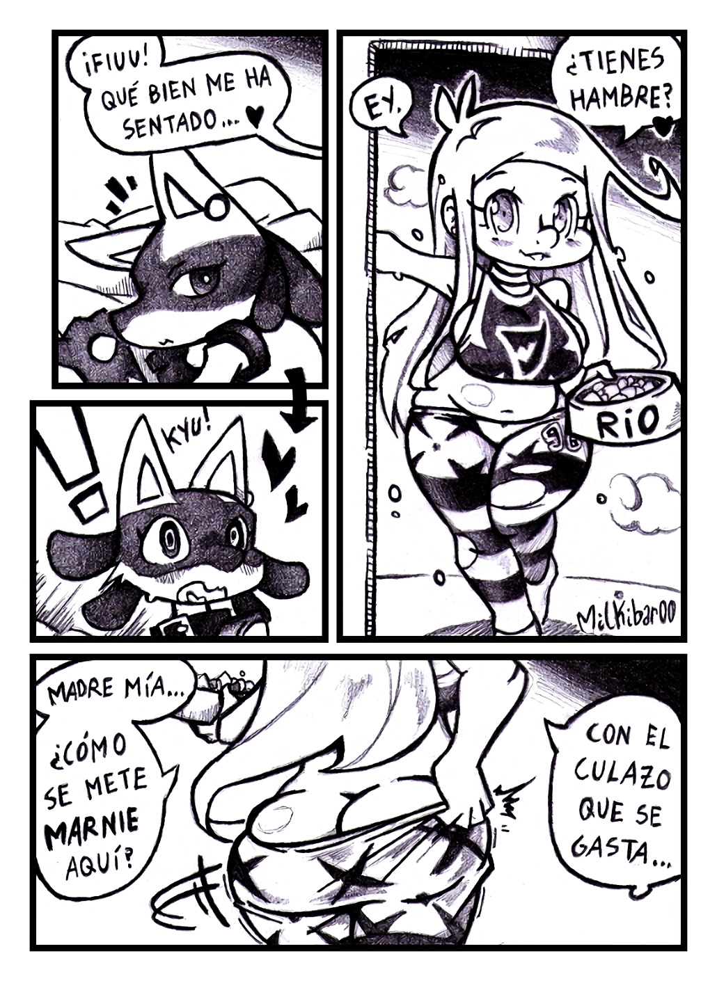 Cuidame al Lucario 1 &amp; 2 page 9 full