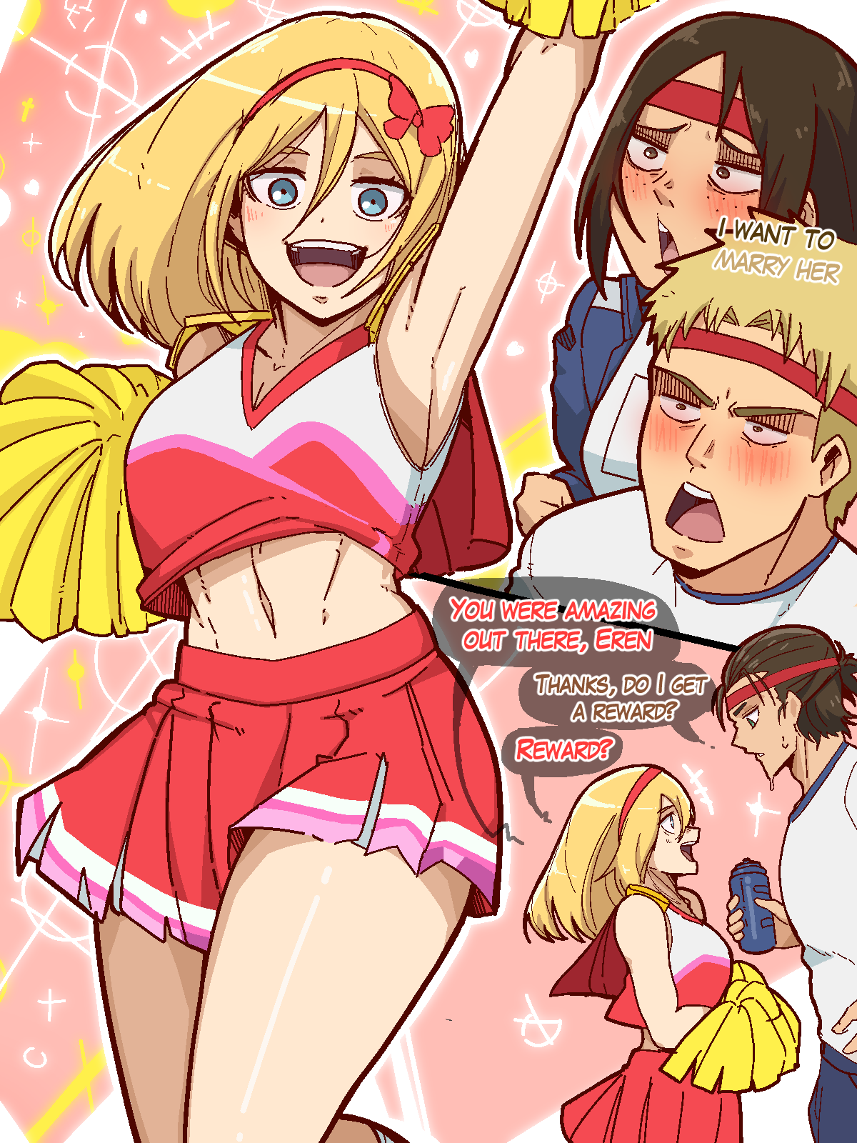 Cheerleader Christa ✽-/✽ page 1 full