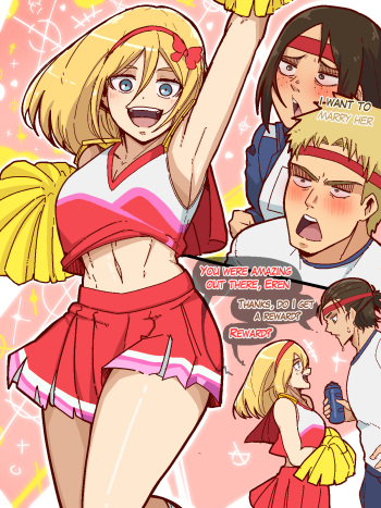 Cheerleader Christa ✽-/✽ cover