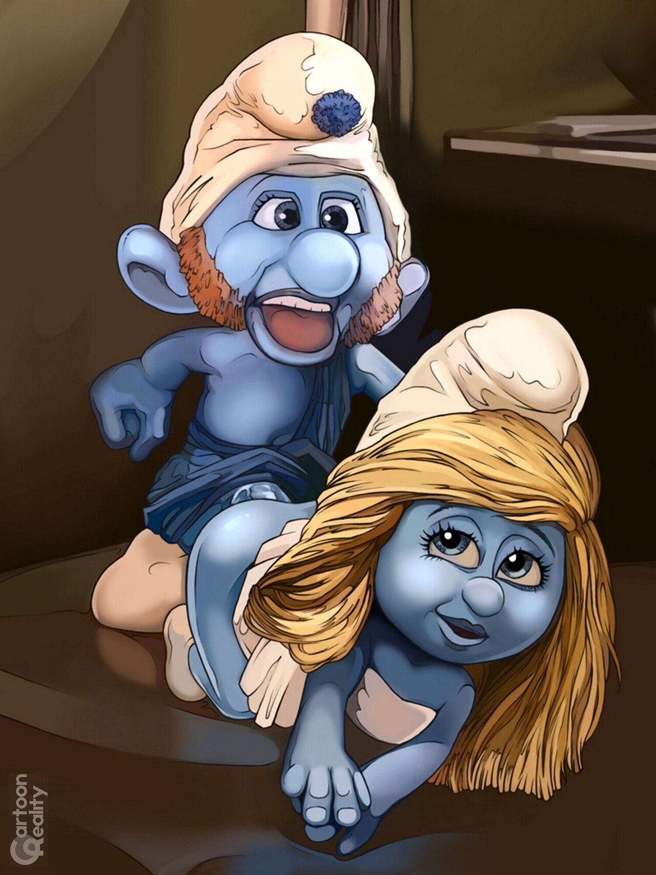 Cartoon Reality - Smurfs page 6 full