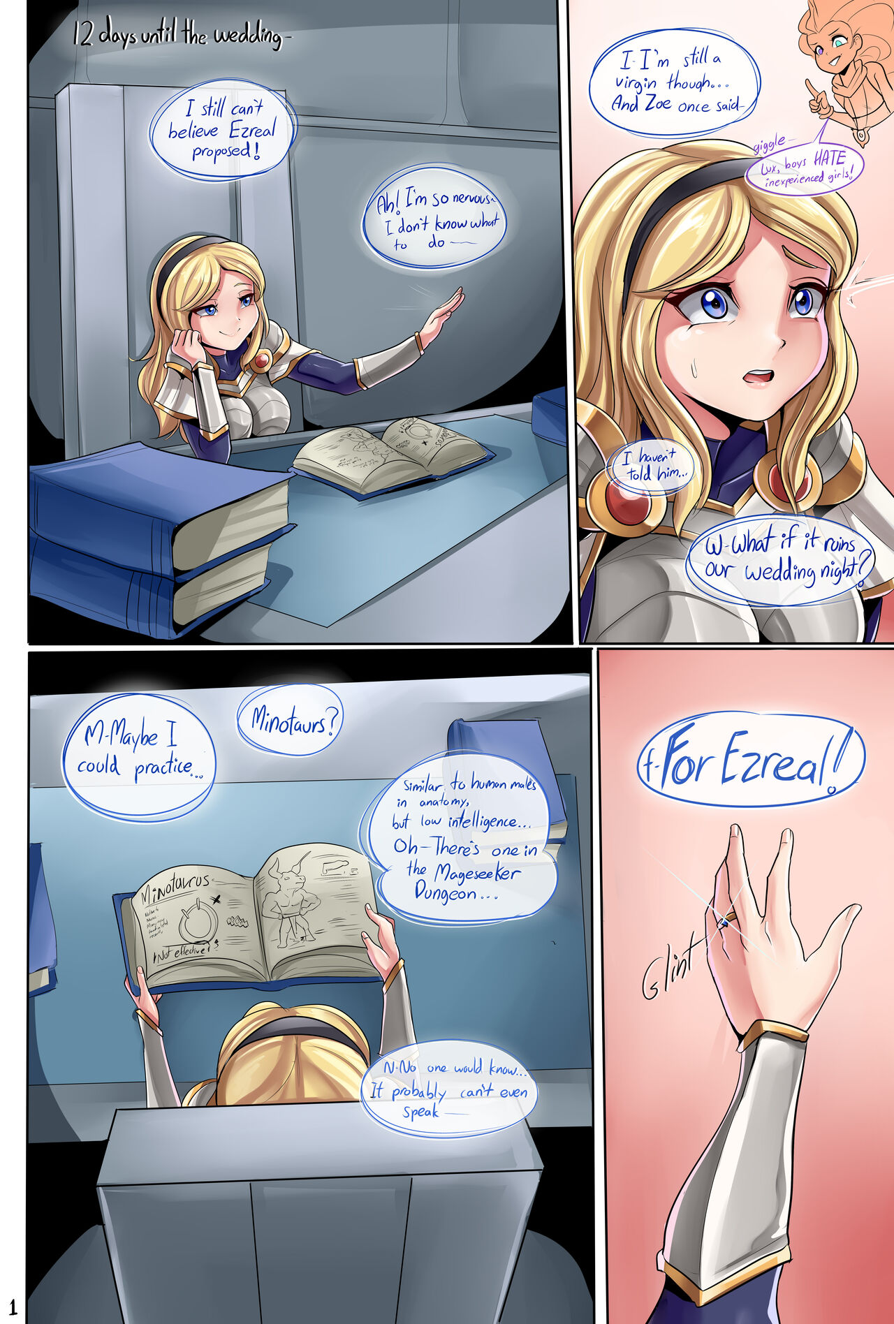 Lux &amp; the Minotaur - True Love's Rape    - page 3 full