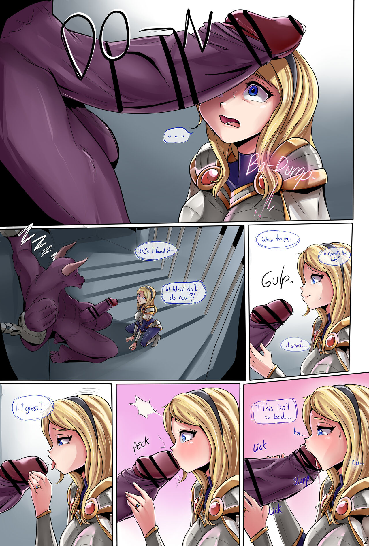 Lux &amp; the Minotaur - True Love's Rape    - page 4 full