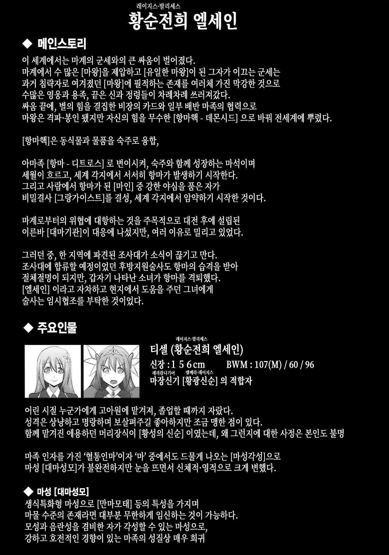 Koujun Senhime Elsain VANQUISHED SHIELD 2 | 황순전희 엘세인 "부서져버린 사람들의 방패 2" page 3 full