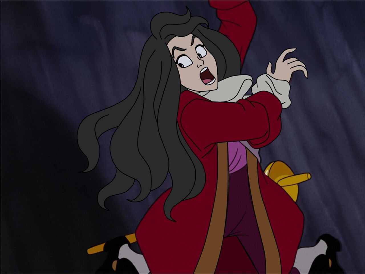 Female!Captain Hook ENF/EUF comic panels and pages by SerisaBibi page 4 full