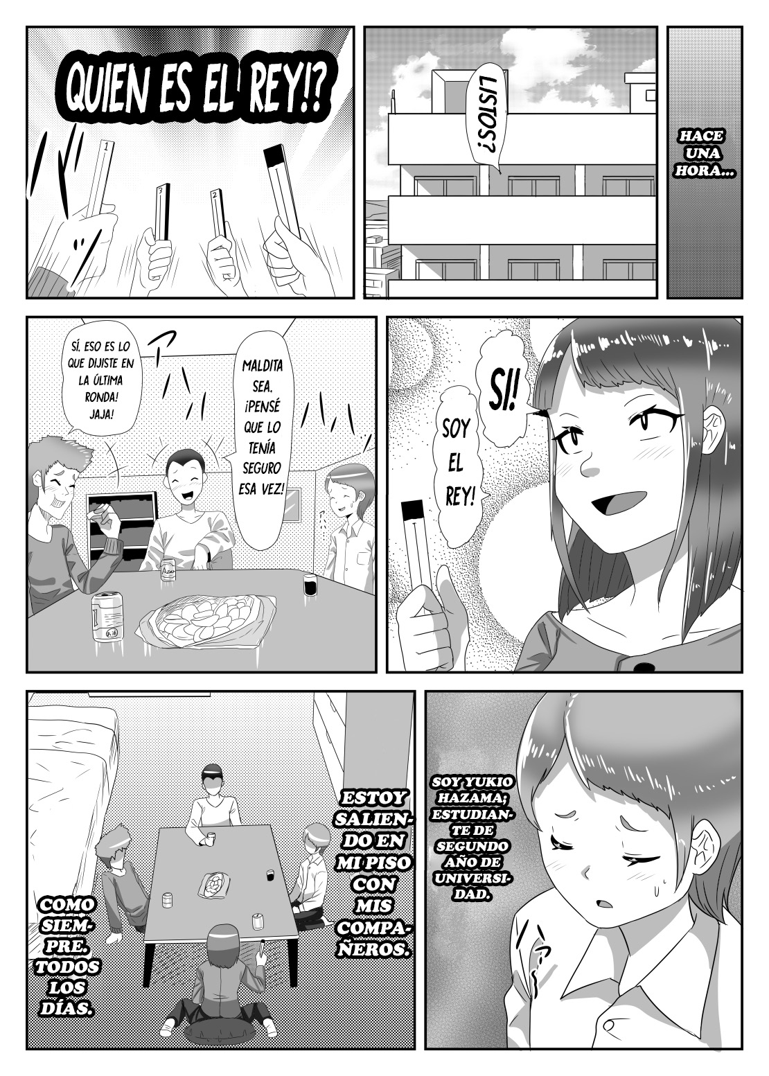 Batsu Game de Josou Sanpo Saserareteitara Ikemen Futanari Musume ni Tasukeraremashita page 3 full