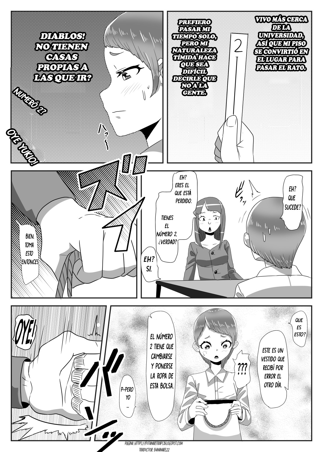 Batsu Game de Josou Sanpo Saserareteitara Ikemen Futanari Musume ni Tasukeraremashita page 4 full