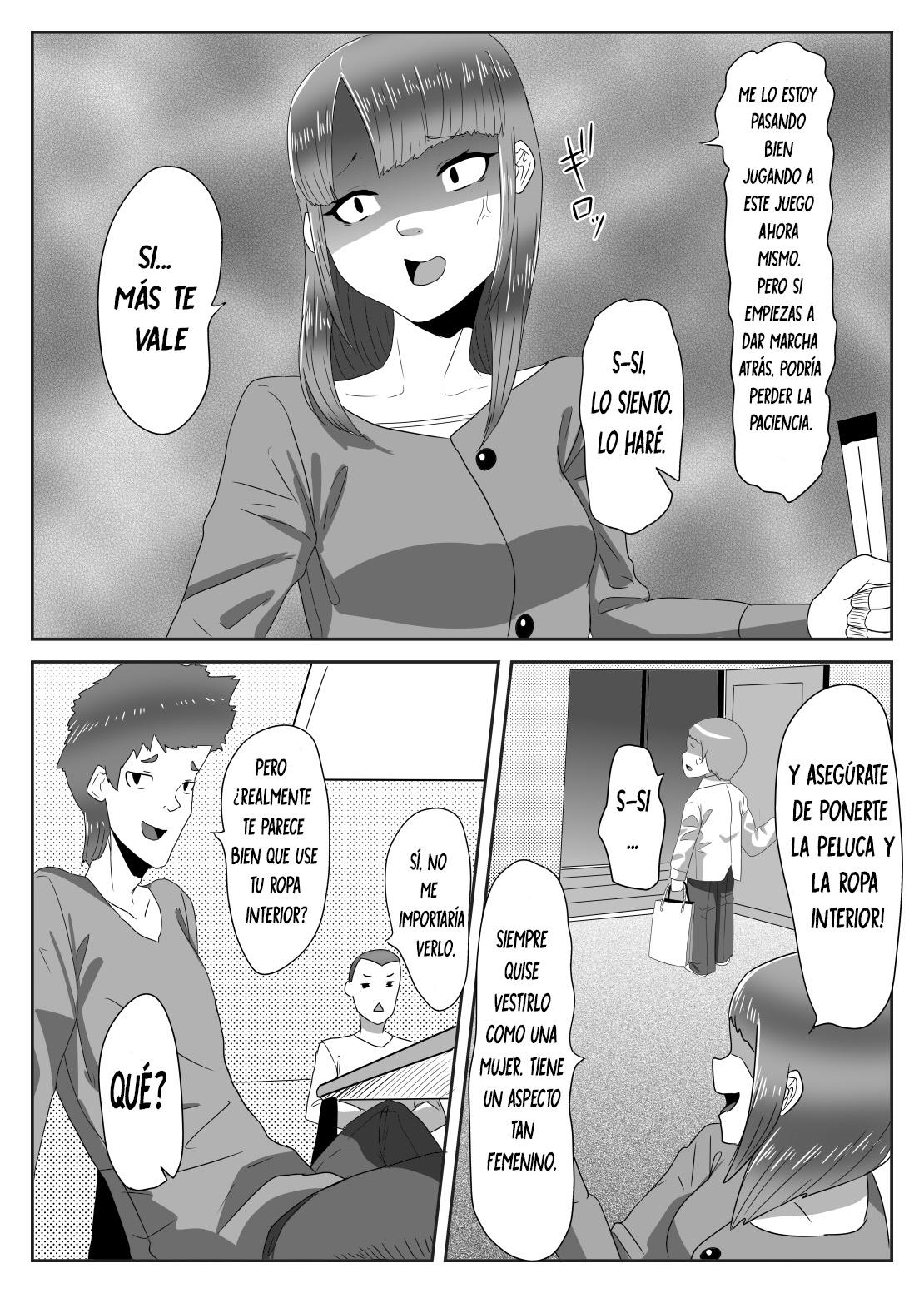 Batsu Game de Josou Sanpo Saserareteitara Ikemen Futanari Musume ni Tasukeraremashita page 5 full