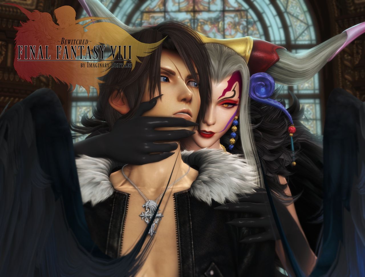 Bewitched - Squall x Ultimecia page 1 full
