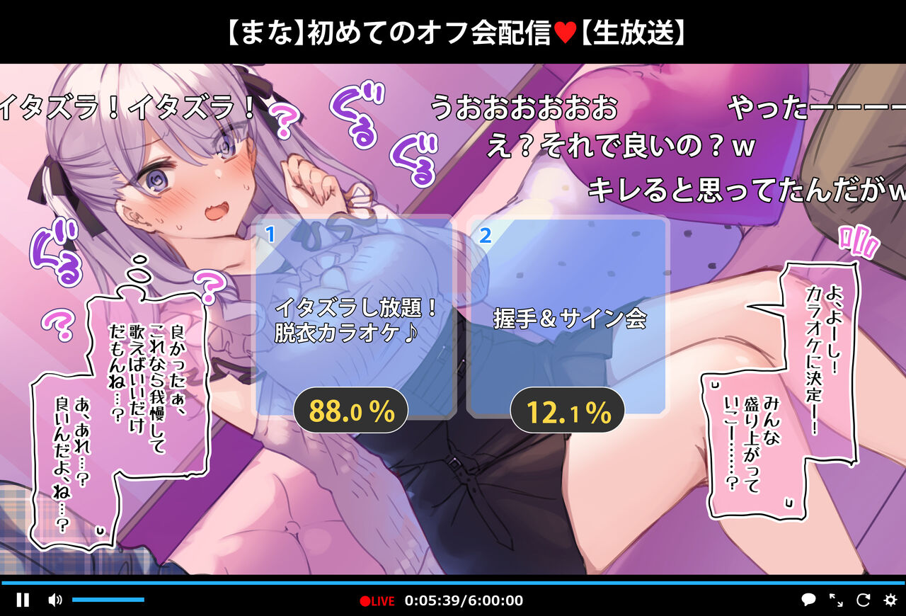 Hajimete no Off-kai de Datsui Karaoke ni Chousen Shichau Namanushi Mana-chan page 5 full