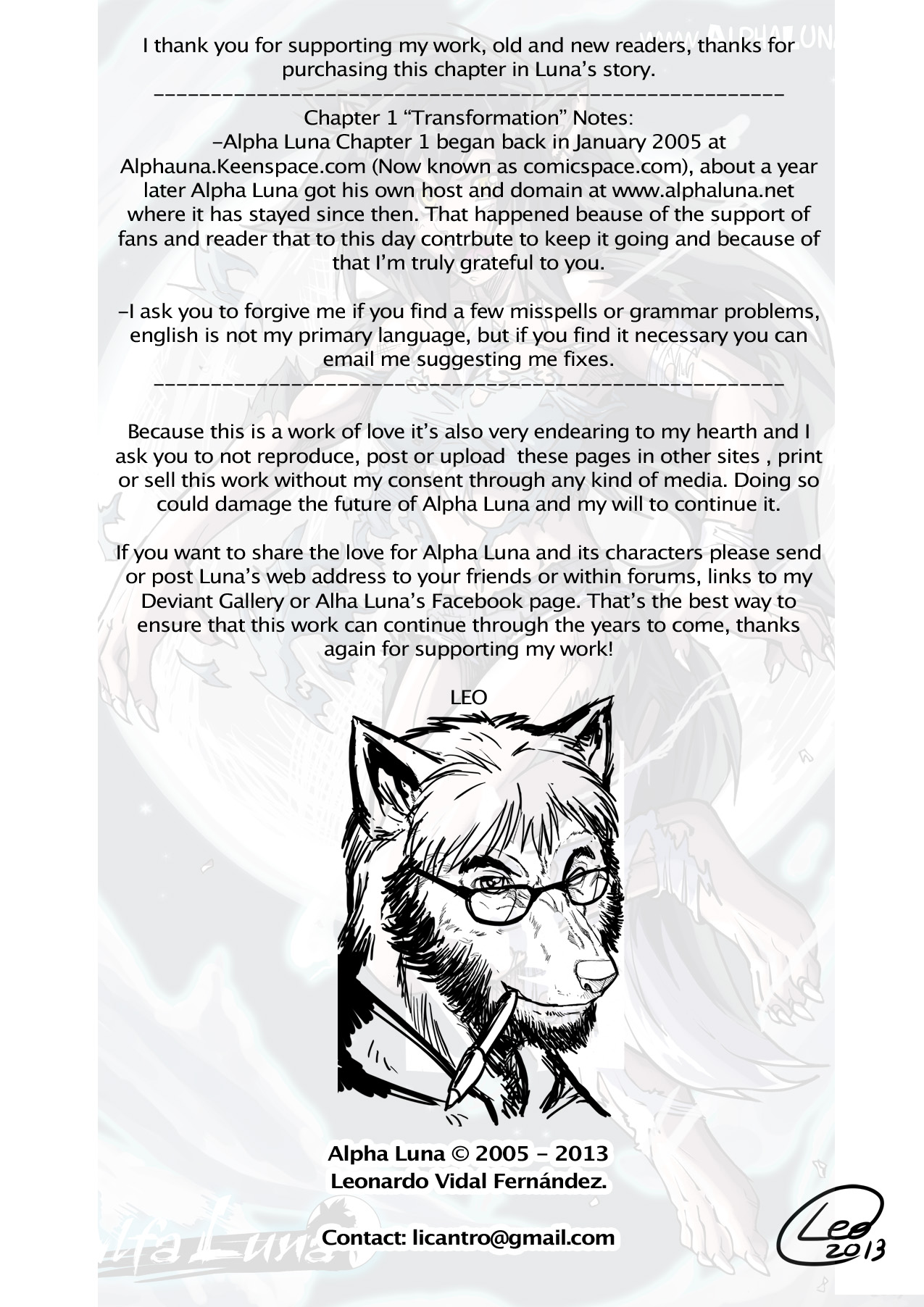 Alpha Luna Chapter 1 page 3 full