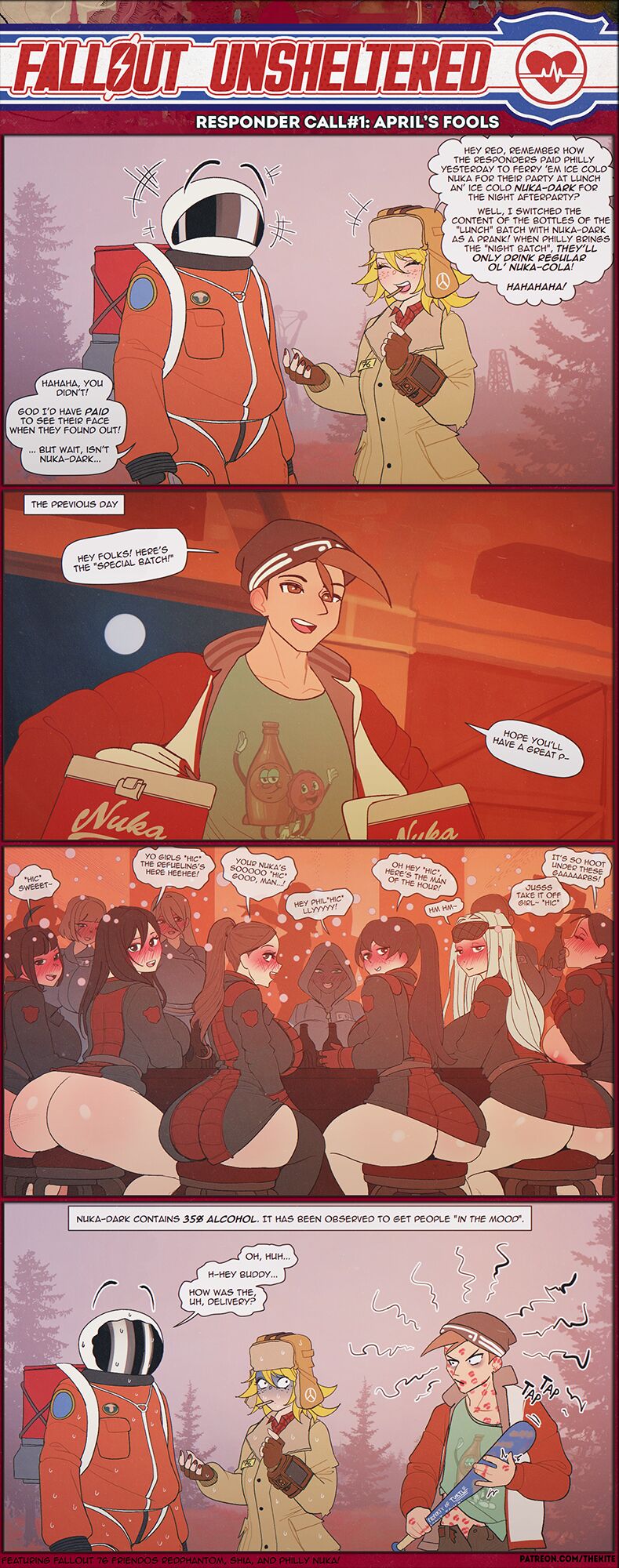 Fallout Unsheltered: Responders page 1 full