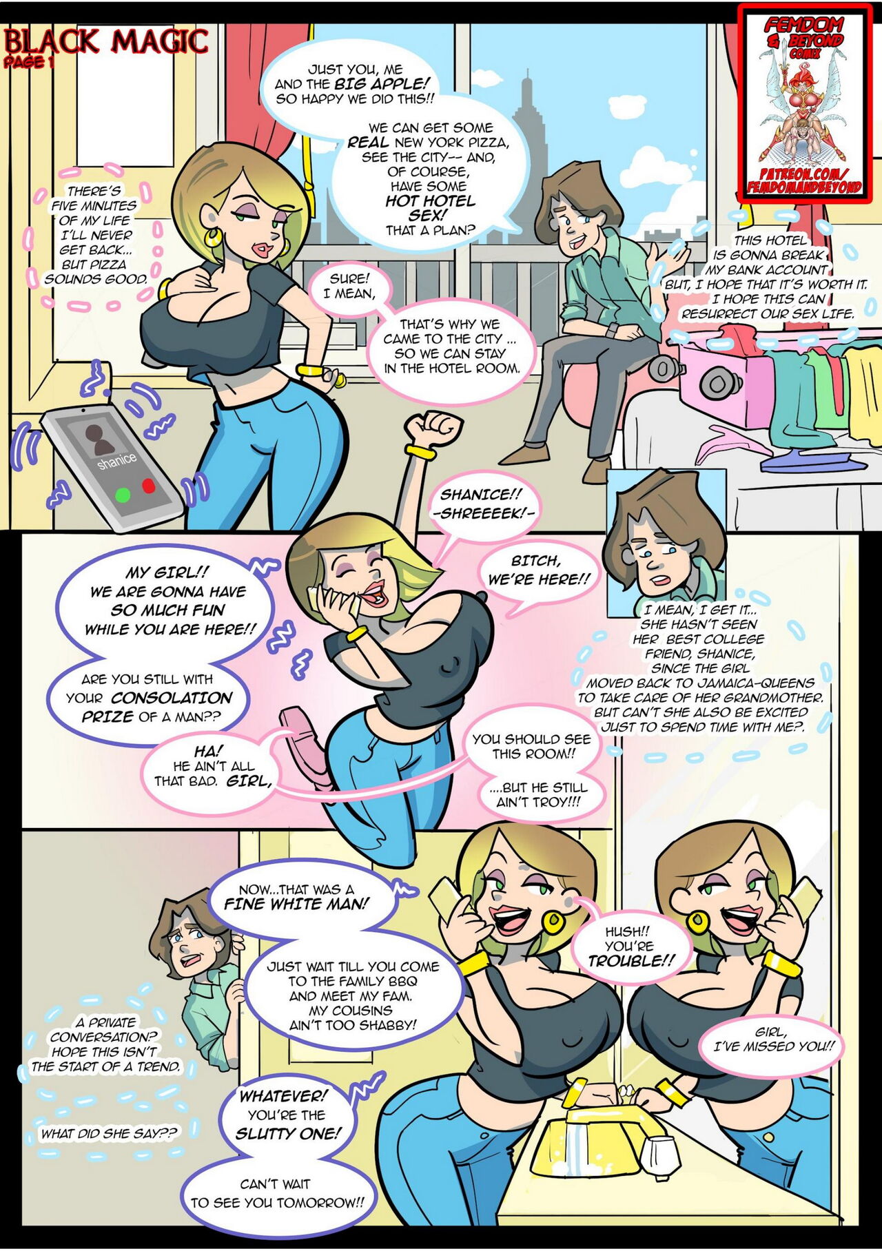Femdom and Beyond - Black Magic page 2 full