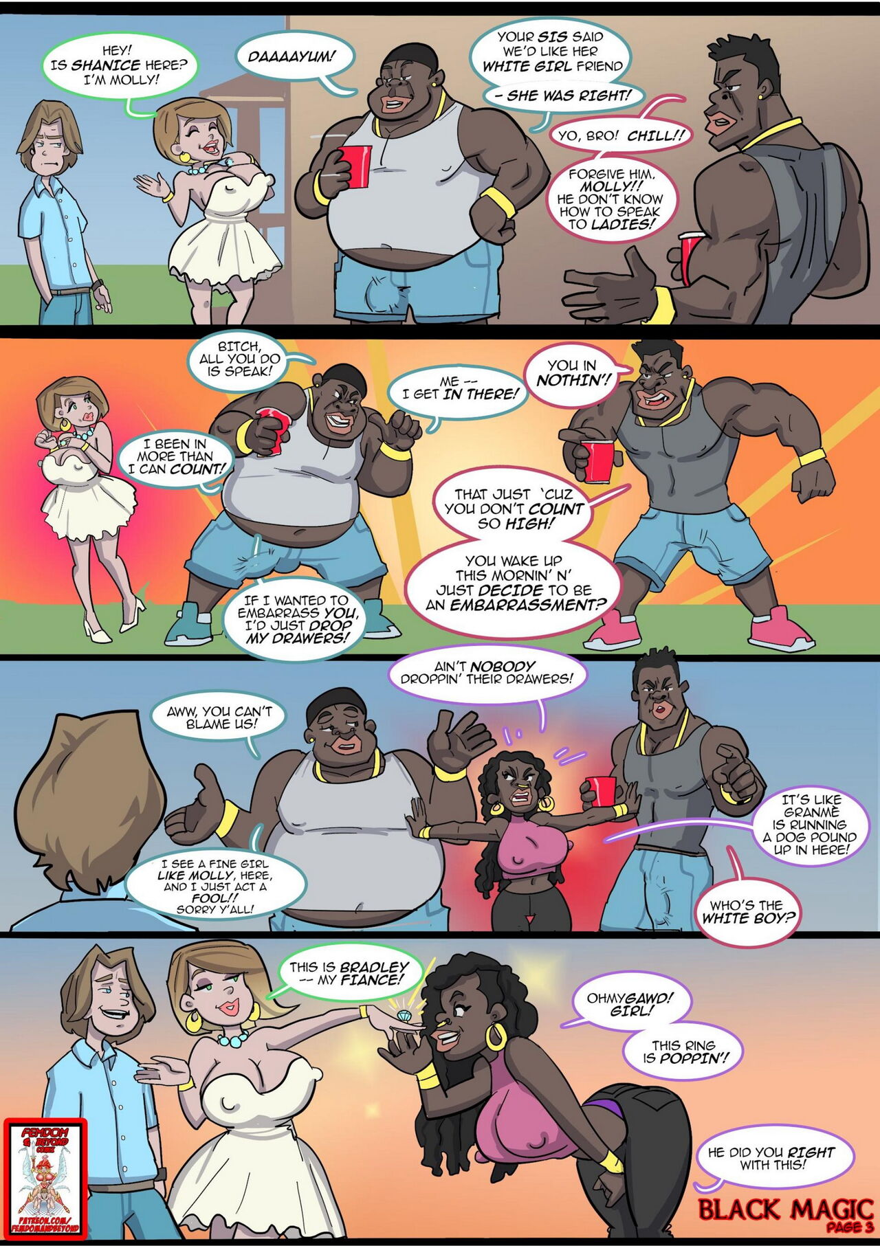 Femdom and Beyond - Black Magic page 4 full