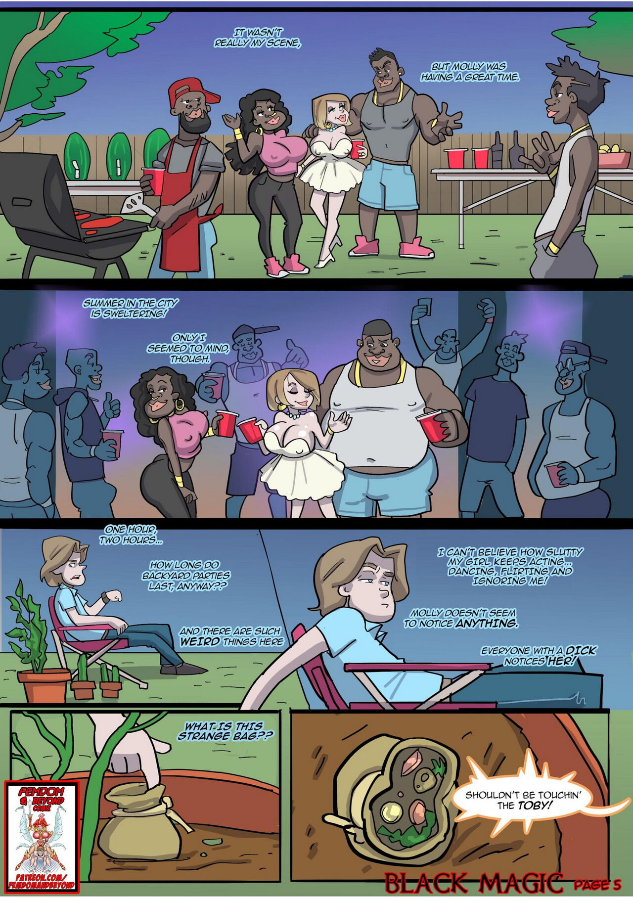 Femdom and Beyond - Black Magic page 6 full