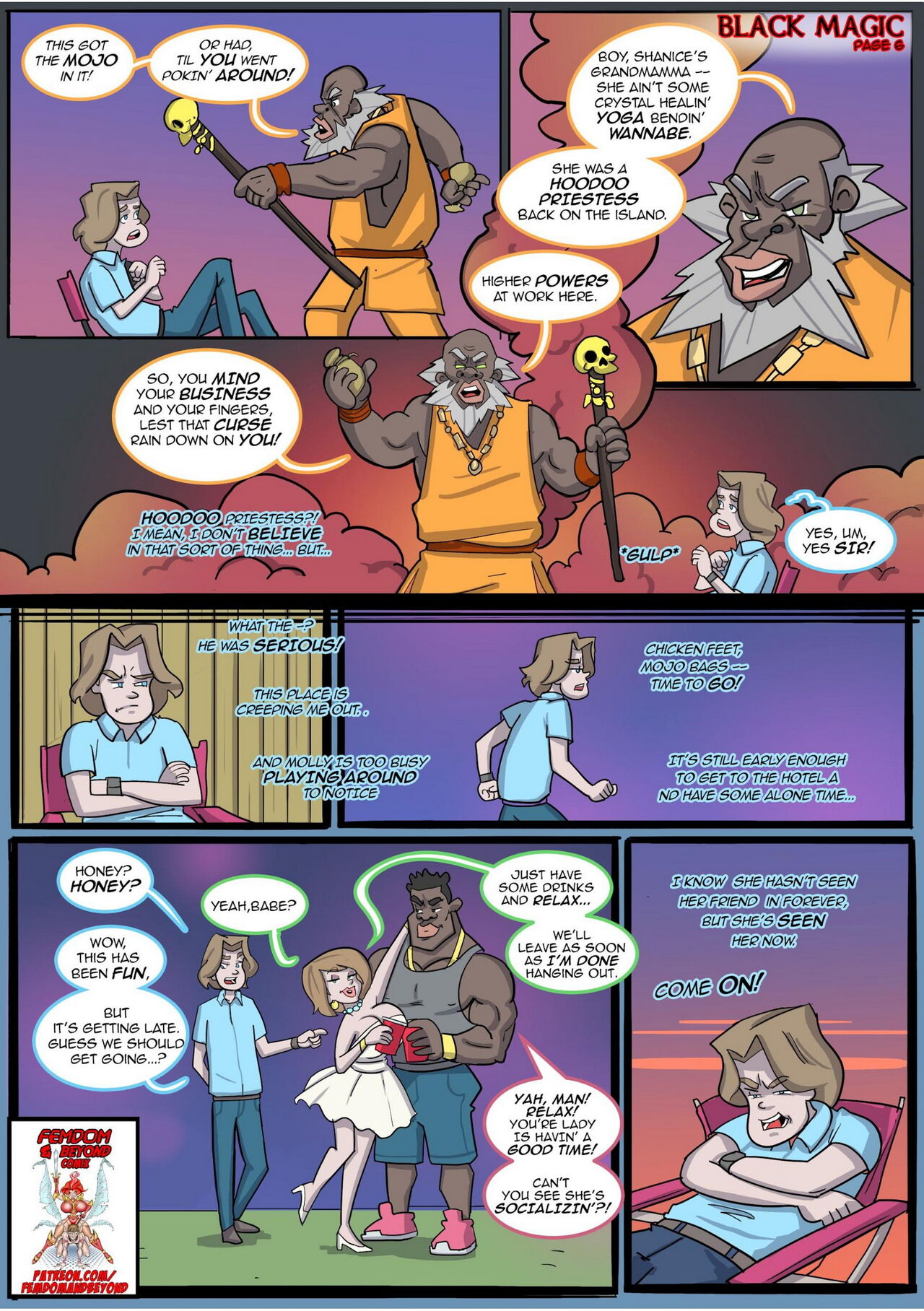 Femdom and Beyond - Black Magic page 7 full