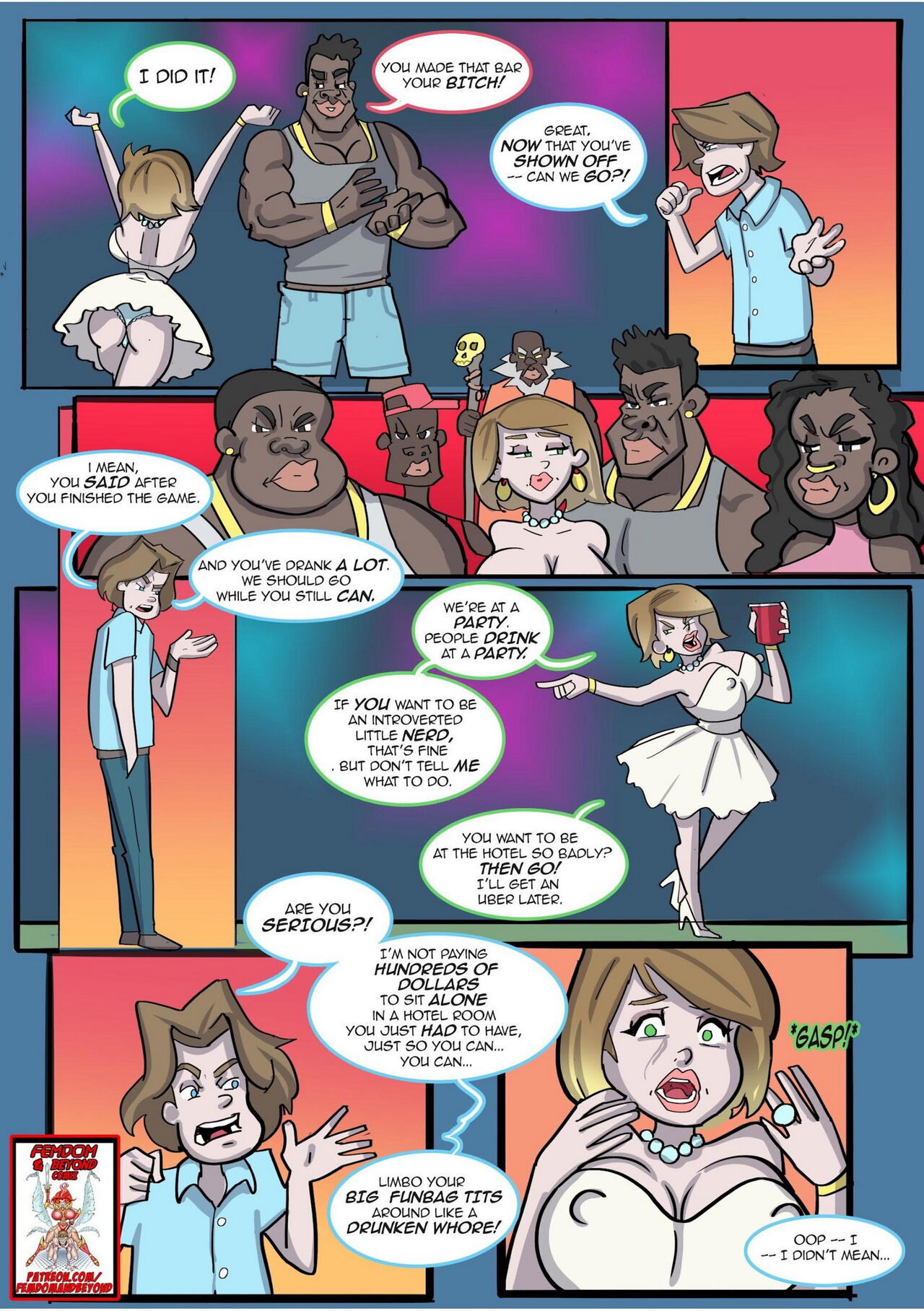 Femdom and Beyond - Black Magic page 9 full
