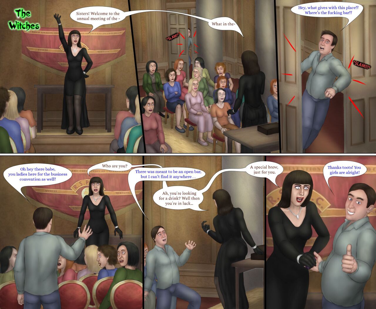 The Witches page 1 full