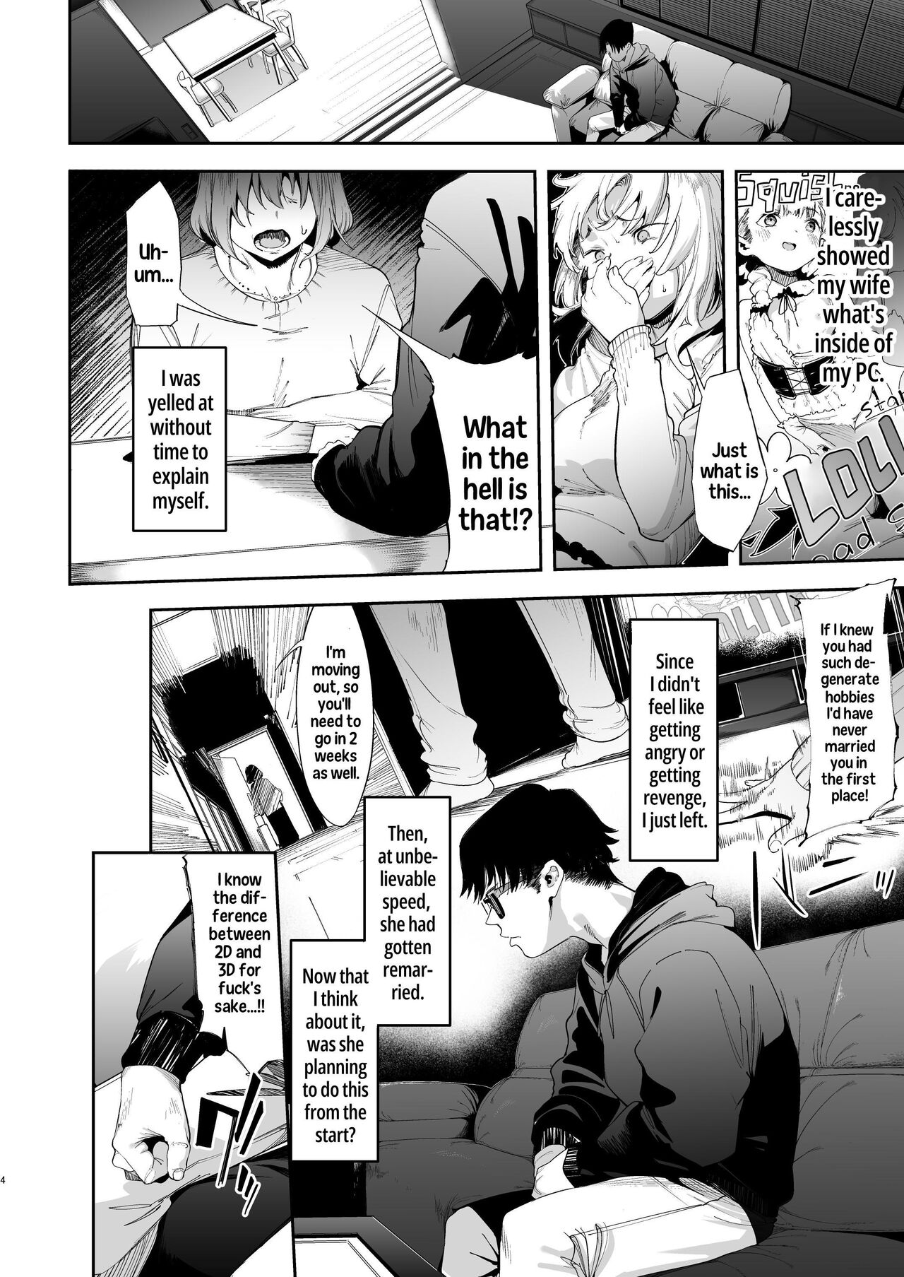 Mesugaki Rina-chan page 4 full