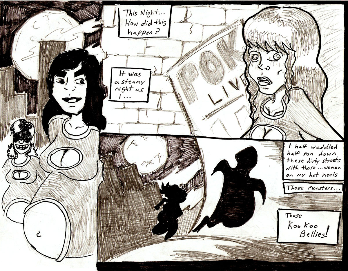 Permanently Pregnant Princess P.I. page 1 full