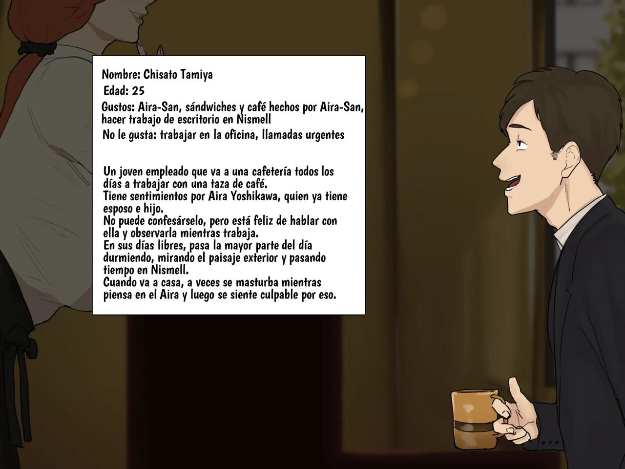 Coffee Shop Manager Every Day Son's Sexual Processing Hole #1 page 8 full