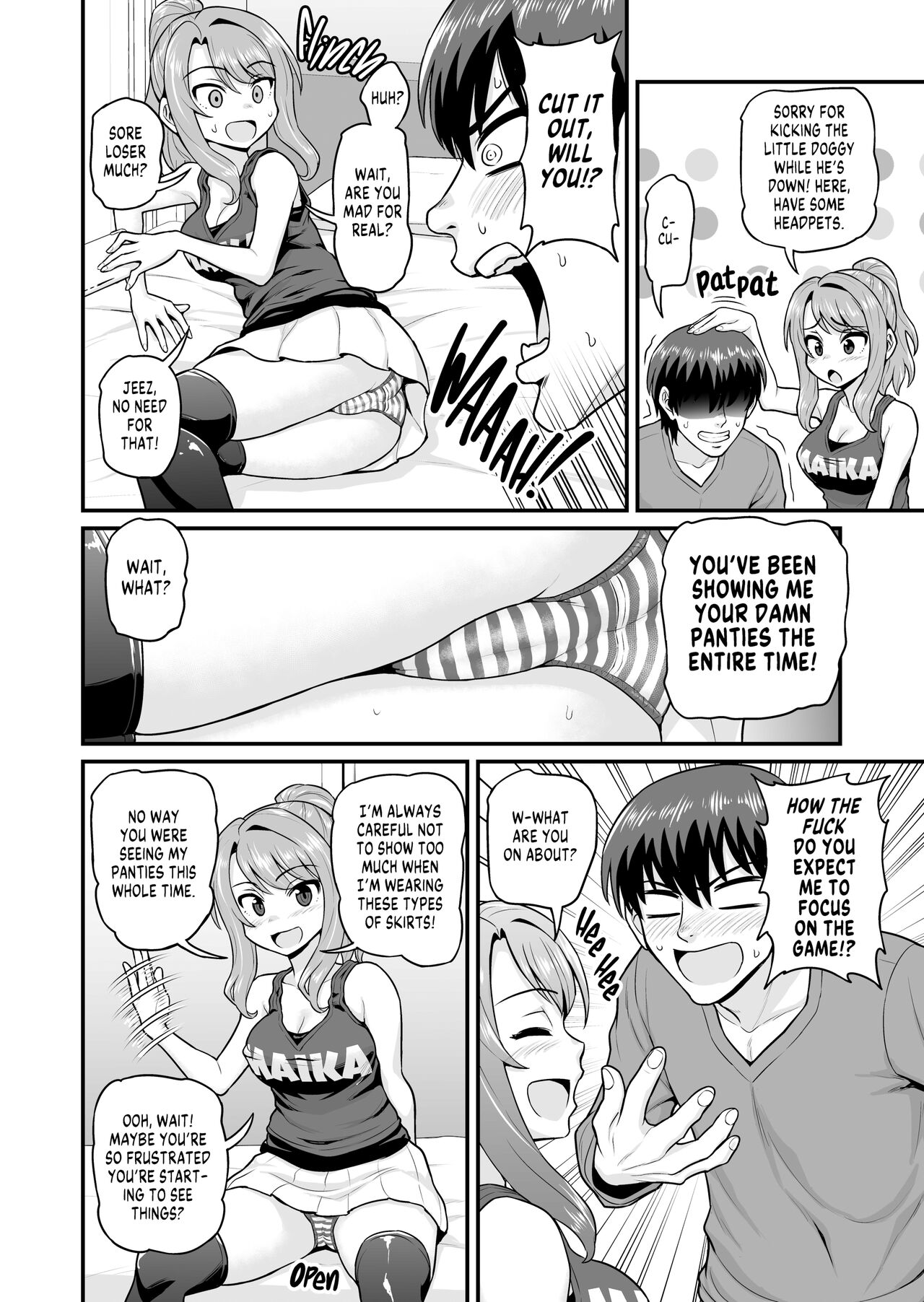 Game Tomodachi no Onnanoko to Yaru Hanashi | From Gaming Buddies to Fuck Buddies page 7 full
