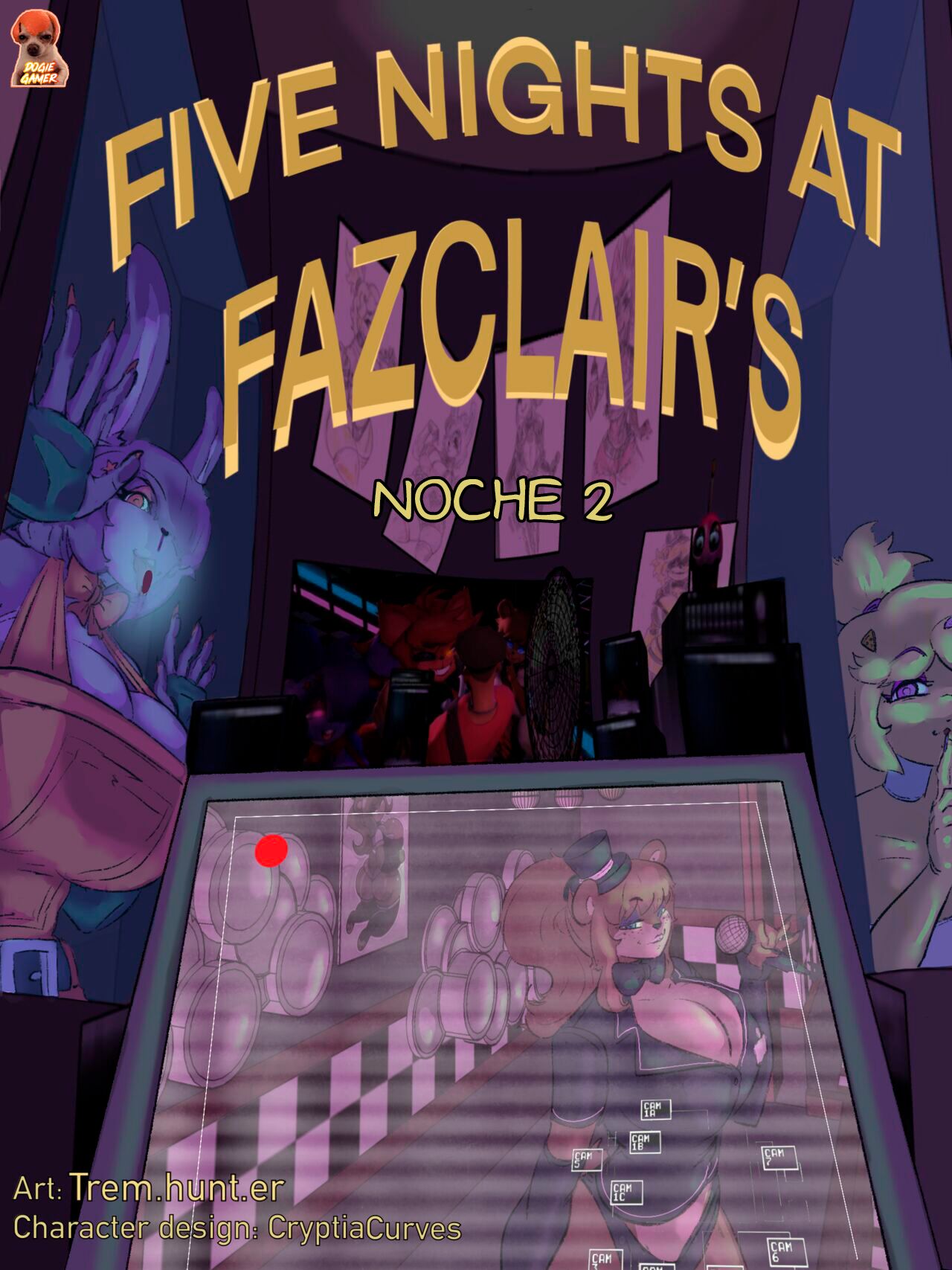 Five Nights at Fazclair's - Night 2 page 1 full