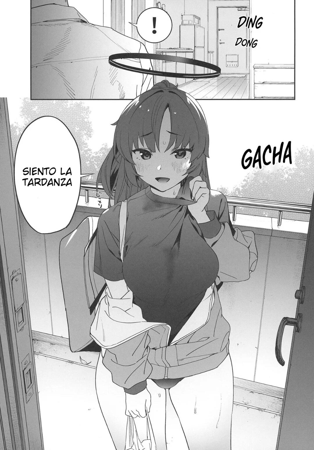 Shimi Ase Yuuka no Mure Momo Manko page 3 full