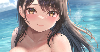 水着を無くしてOに助けを求めるA cover